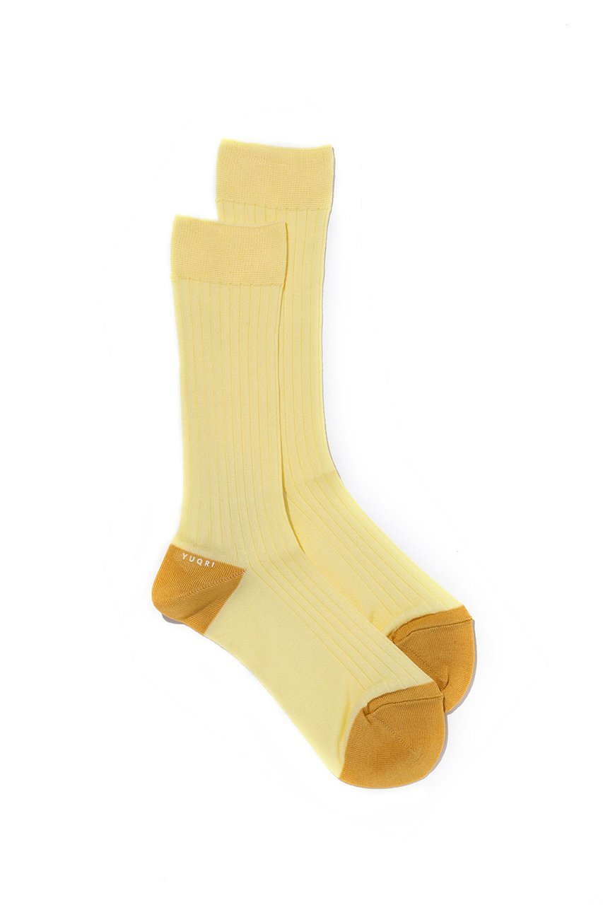 【ユクリ/YUQRI】のPolite ソックス インテリア・キッズ・メンズ・レディースファッション・服の通販 founy(ファニー) 　ファッション　Fashion　レディースファッション　Fashion for Women　ソックス&靴下　Socks & Hosiery　レッグウェア・ストッキング　Legwear & Hosiery　シンプル　Simple, Minimal　ソックス　Socks, Hosiery　エレガント 上品　Elegant　ライトイエロー|ID: prp329100004793171 ipo3291000000036021425