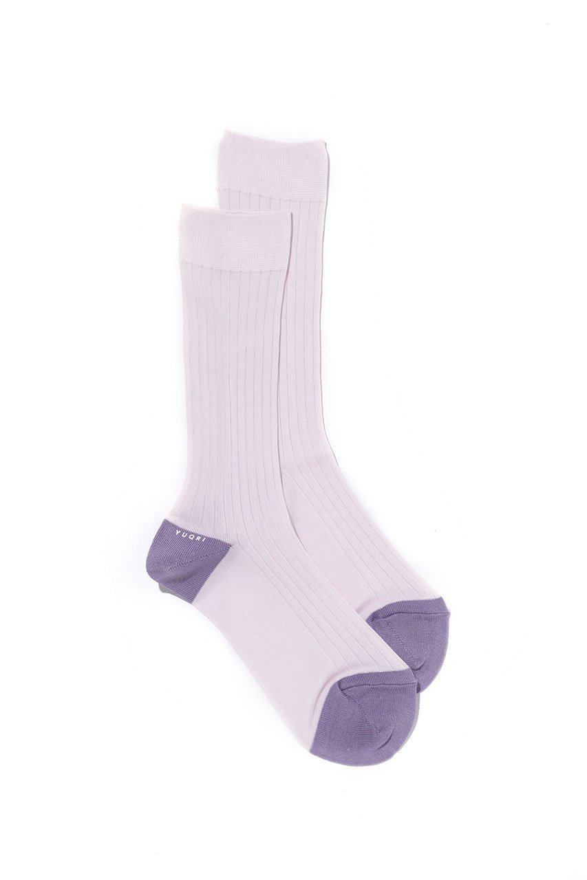 【ユクリ/YUQRI】のPolite ソックス インテリア・キッズ・メンズ・レディースファッション・服の通販 founy(ファニー) 　ファッション　Fashion　レディースファッション　Fashion for Women　ソックス&靴下　Socks & Hosiery　レッグウェア・ストッキング　Legwear & Hosiery　シンプル　Simple, Minimal　ソックス　Socks, Hosiery　エレガント 上品　Elegant　ライトパープル|ID: prp329100004793171 ipo3291000000036021427