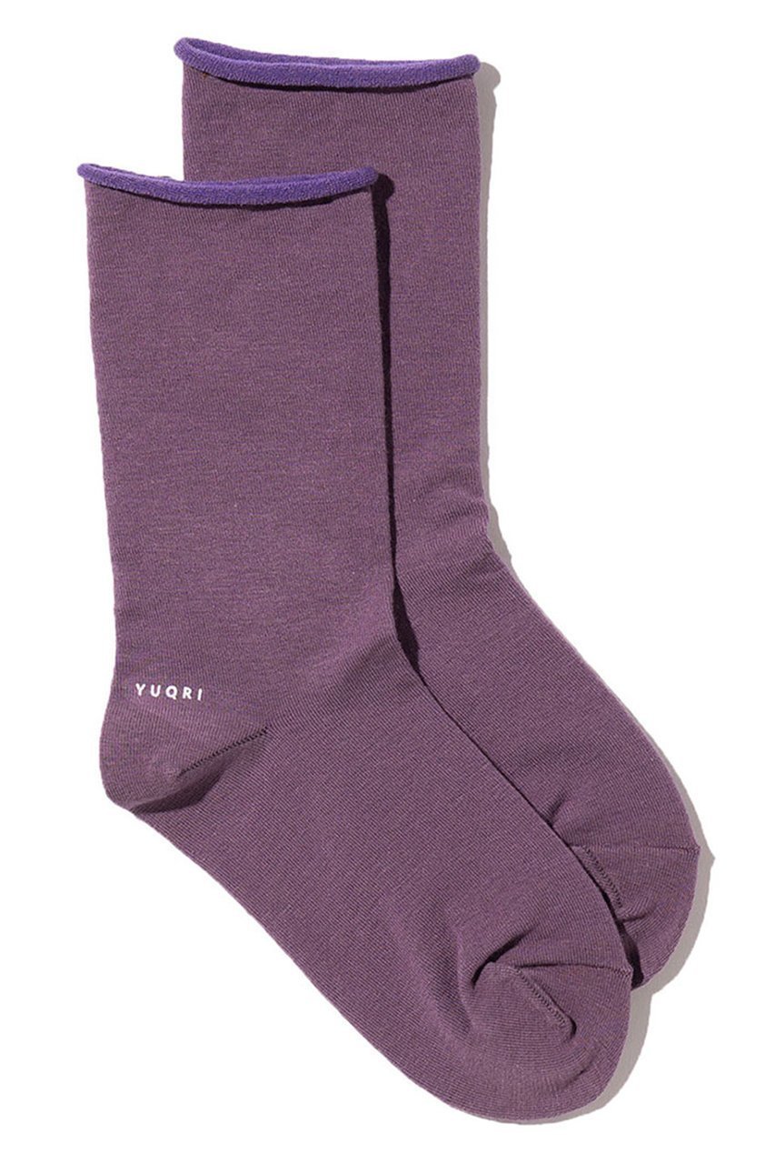 【ユクリ/YUQRI】のCoco ソックス インテリア・キッズ・メンズ・レディースファッション・服の通販 founy(ファニー) ファッション Fashion レディースファッション Fashion for Women ソックス&靴下 Socks & Hosiery レッグウェア・ストッキング Legwear & Hosiery ソックス Socks, Hosiery フラット Flat, Flat Shoes 新作・新入荷 New Arrivals / New In パープル|ID: prp329100004793172 ipo3291000000034778381