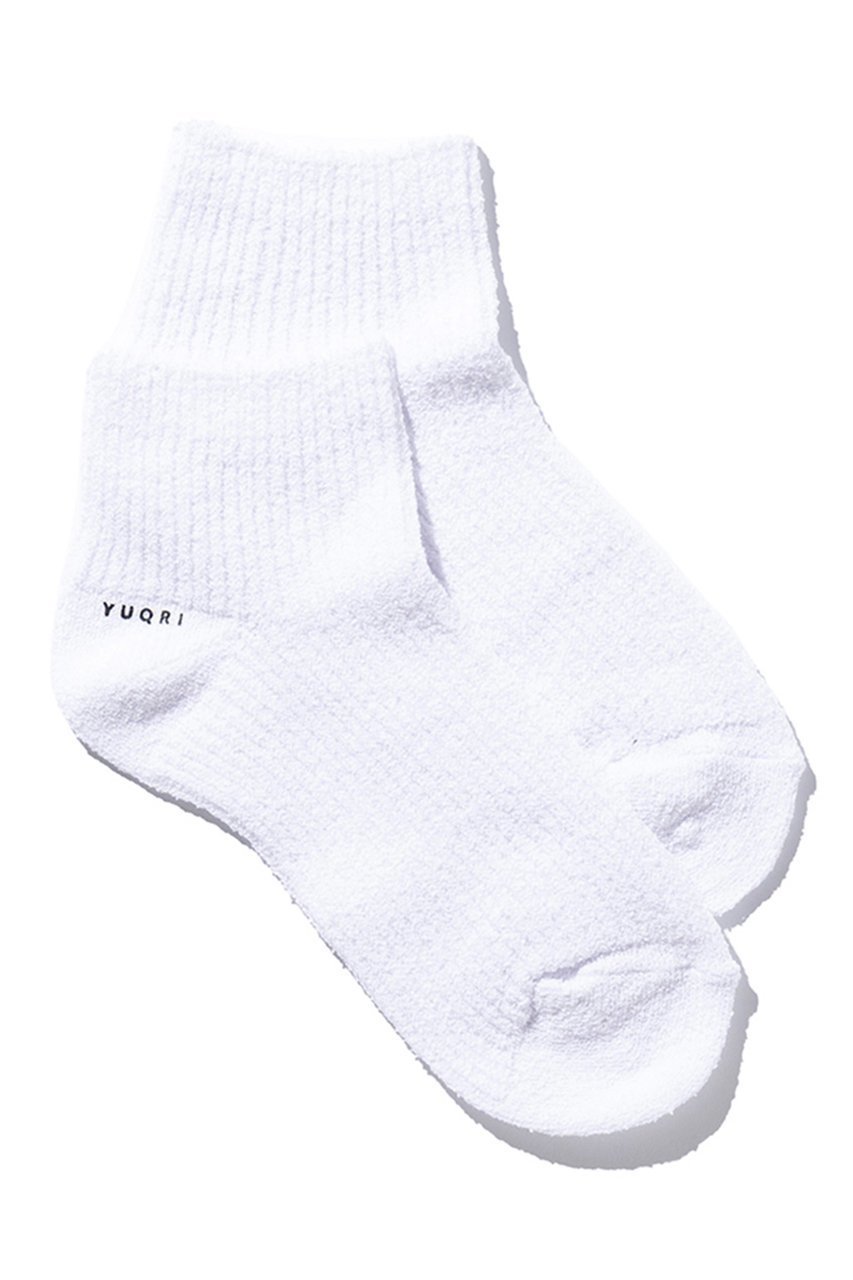 【ユクリ/YUQRI】のCrispy ankle ソックス インテリア・キッズ・メンズ・レディースファッション・服の通販 founy(ファニー) ファッション Fashion レディースファッション Fashion for Women ソックス&靴下 Socks & Hosiery レッグウェア・ストッキング Legwear & Hosiery ソックス Socks, Hosiery ユニセックス Unisex, Genderless ルーズ Loose, Oversized 新作・新入荷 New Arrivals / New In ホワイト|ID: prp329100004793174 ipo3291000000034778400