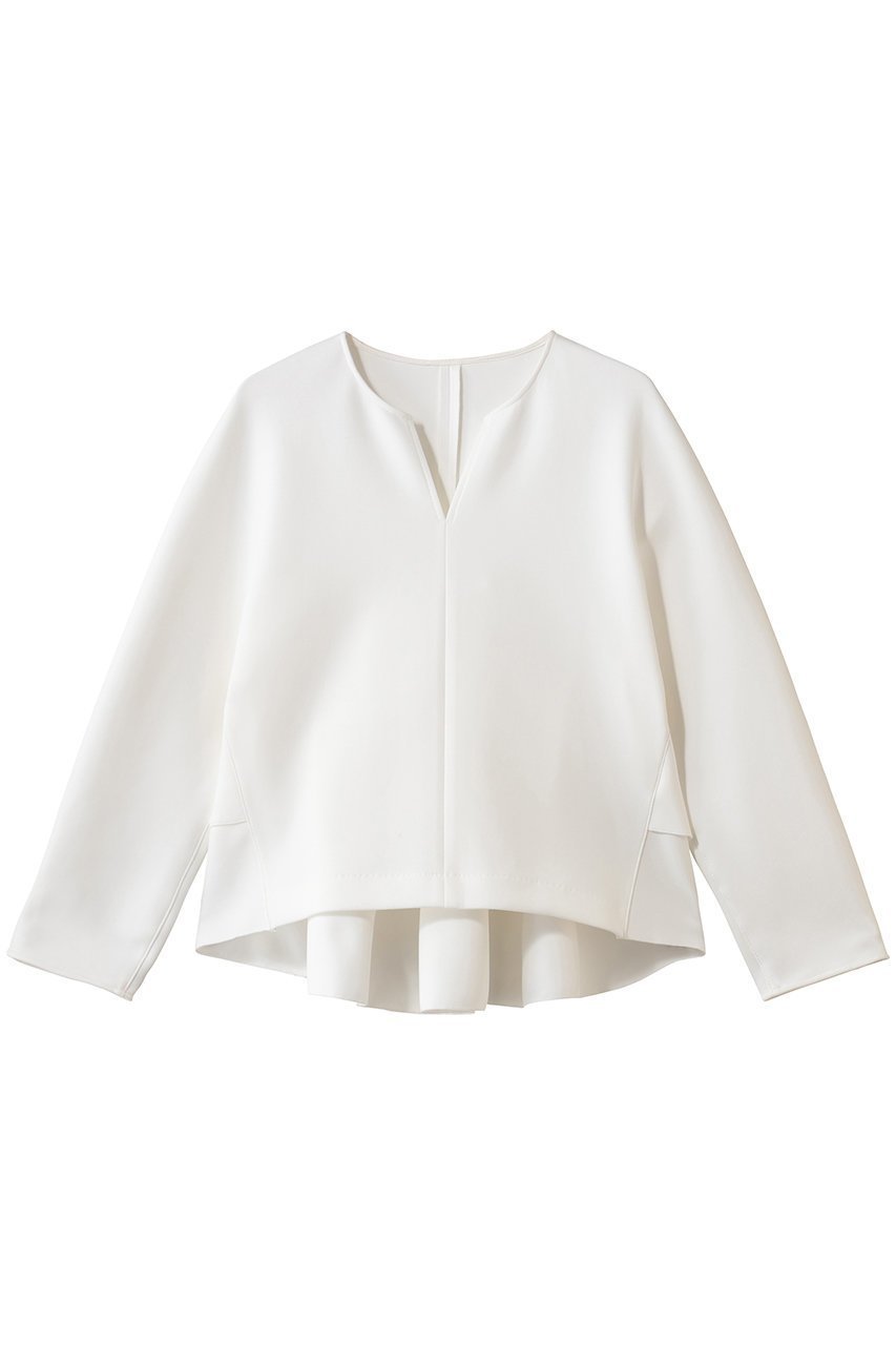 【アナイ/ANAYI】のダンボールバックティアードプルオーバー 人気、トレンドファッション・服の通販 founy(ファニー) ファッション Fashion レディースファッション Fashion for Women トップス・カットソー Cut & Sew Tops シャツ・ブラウス・オフィスカジュアル Elegant Blouses & Button-Ups ロングTシャツ・Tシャツ Longline T-Shirts & Tees カジュアルプルオーバー・ニットトップス Pullovers & Knit Tops / Casual Pullovers カットソー・ベーシックTシャツ Cut-and-Sewn Tops / Stretch Tees & Basics 2026年 2026 エレガント 上品 Elegant スリット Slit, Slit Detail スリーブ Sleeve, Long Sleeve / Short Sleeve フロント Front, Front Design ロング Long, Long-Length 夏 Summer 春 Spring S/S・春夏 SS, Spring/Summer, Warm Season other-1|ID: prp329100004793178 ipo3291000000034778430