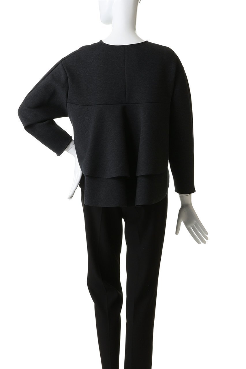 【アナイ/ANAYI】のダンボールバックティアードプルオーバー 人気、トレンドファッション・服の通販 founy(ファニー) ファッション Fashion レディースファッション Fashion for Women トップス・カットソー Cut & Sew Tops シャツ・ブラウス・オフィスカジュアル Elegant Blouses & Button-Ups ロングTシャツ・Tシャツ Longline T-Shirts & Tees カジュアルプルオーバー・ニットトップス Pullovers & Knit Tops / Casual Pullovers カットソー・ベーシックTシャツ Cut-and-Sewn Tops / Stretch Tees & Basics 2026年 2026 エレガント 上品 Elegant スリット Slit, Slit Detail スリーブ Sleeve, Long Sleeve / Short Sleeve フロント Front, Front Design ロング Long, Long-Length 夏 Summer 春 Spring S/S・春夏 SS, Spring/Summer, Warm Season other-4|ID: prp329100004793178 ipo3291000000034778436