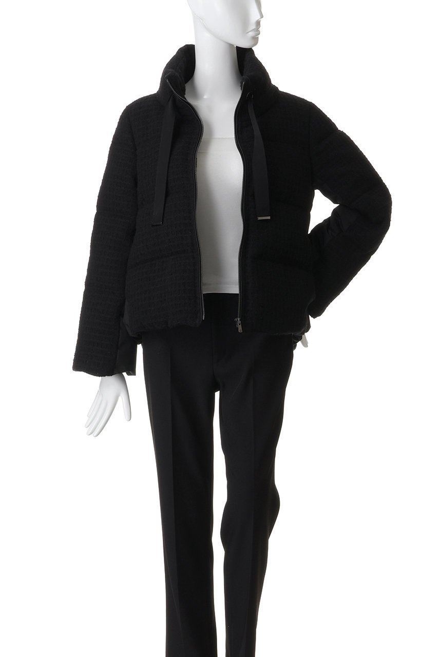 【アナイ/ANAYI】のラティスツィードダウンコート 人気、トレンドファッション・服の通販 founy(ファニー) 　ファッション　Fashion　レディースファッション　Fashion for Women　アウター　Coat / Outerwear Collection　コート・ロングコート・ピーコート　Long Coats, Peacoats & More　ダウンジャケット・軽量ダウン　Warm & Lightweight Down Jackets　2026年　2026　スタンド　Stand Collar, Upright Stand　ダウン　Down, Puffer　ツイード　Twill, Twill Weave　バランス　Balance, Style Balance　エレガント 上品　Elegant　夏　Summer　春　Spring　S/S・春夏　SS, Spring/Summer, Warm Season　other-7|ID: prp329100004793179 ipo3291000000035897961