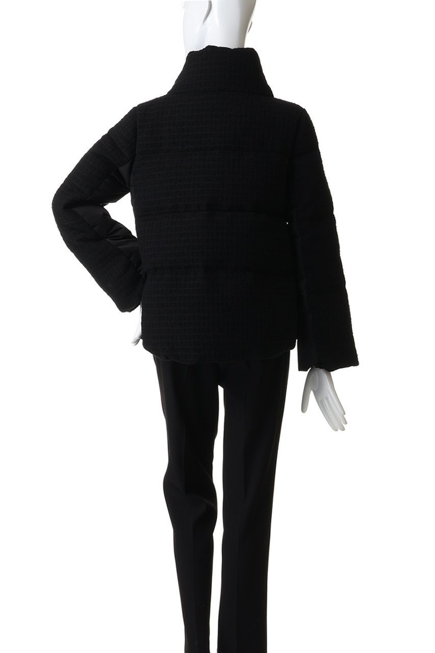 【アナイ/ANAYI】のラティスツィードダウンコート 人気、トレンドファッション・服の通販 founy(ファニー) 　ファッション　Fashion　レディースファッション　Fashion for Women　アウター　Coat / Outerwear Collection　コート・ロングコート・ピーコート　Long Coats, Peacoats & More　ダウンジャケット・軽量ダウン　Warm & Lightweight Down Jackets　スタンド　Stand Collar, Upright Stand　ダウン　Down, Puffer　ツイード　Twill, Twill Weave　バランス　Balance, Style Balance　エレガント 上品　Elegant　other-4|ID: prp329100004793179 ipo3291000000036779203