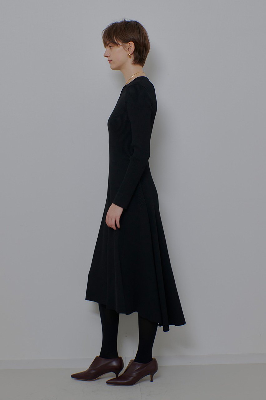 【アルアバイル/allureville】のコンシールフロントマチフレアリブワンピース 人気、トレンドファッション・服の通販 founy(ファニー) ファッション Fashion レディースファッション Fashion for Women ワンピース Dresses チュニック Tunic Tops & Dresses 2026年 2026 スキッパー Skipper, Open Collar チュニック Tunic, Long Top フロント Front, Front Design マーメイド Mermaid, Fishtail Silhouette ロング Long, Long-Length 夏 Summer 春 Spring S/S・春夏 SS, Spring/Summer, Warm Season other-3|ID: prp329100004793182 ipo3291000000034778471