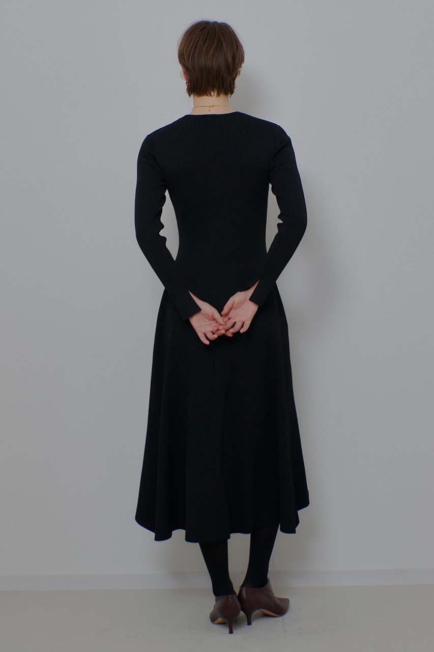 【アルアバイル/allureville】のコンシールフロントマチフレアリブワンピース 人気、トレンドファッション・服の通販 founy(ファニー) ファッション Fashion レディースファッション Fashion for Women ワンピース Dresses チュニック Tunic Tops & Dresses 2026年 2026 スキッパー Skipper, Open Collar チュニック Tunic, Long Top フロント Front, Front Design マーメイド Mermaid, Fishtail Silhouette ロング Long, Long-Length 夏 Summer 春 Spring S/S・春夏 SS, Spring/Summer, Warm Season other-5|ID: prp329100004793182 ipo3291000000034778473