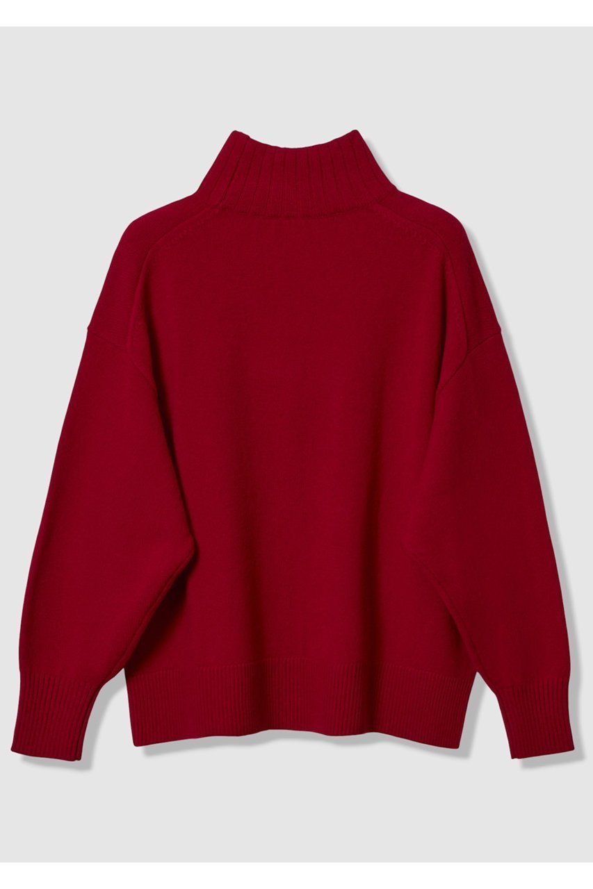 【アルアバイル/allureville】のメリノウールオーバーサイズタートル 人気、トレンドファッション・服の通販 founy(ファニー) 　ファッション　Fashion　レディースファッション　Fashion for Women　トップス・カットソー　Cut & Sew Tops　ニット　Knit Tops & Sweaters　カジュアルプルオーバー・ニットトップス　Pullovers & Knit Tops / Casual Pullovers　2026年　2026　なめらか　Smooth, Silky Texture　ショート　Short, Short Length　ハイネック　High Neck, Mock Neck　バランス　Balance, Style Balance　ワイド　Wide, Wide Fit　夏　Summer　春　Spring　S/S・春夏　SS, Spring/Summer, Warm Season　other-2|ID: prp329100004793183 ipo3291000000036214256