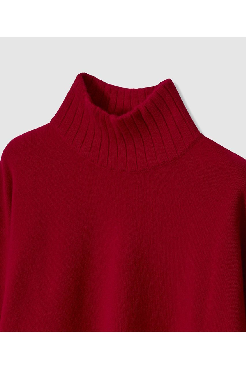 【アルアバイル/allureville】のメリノウールオーバーサイズタートル 人気、トレンドファッション・服の通販 founy(ファニー) 　ファッション　Fashion　レディースファッション　Fashion for Women　トップス・カットソー　Cut & Sew Tops　ニット　Knit Tops & Sweaters　カジュアルプルオーバー・ニットトップス　Pullovers & Knit Tops / Casual Pullovers　2026年　2026　なめらか　Smooth, Silky Texture　ショート　Short, Short Length　ハイネック　High Neck, Mock Neck　バランス　Balance, Style Balance　ワイド　Wide, Wide Fit　夏　Summer　春　Spring　S/S・春夏　SS, Spring/Summer, Warm Season　other-3|ID: prp329100004793183 ipo3291000000036214257