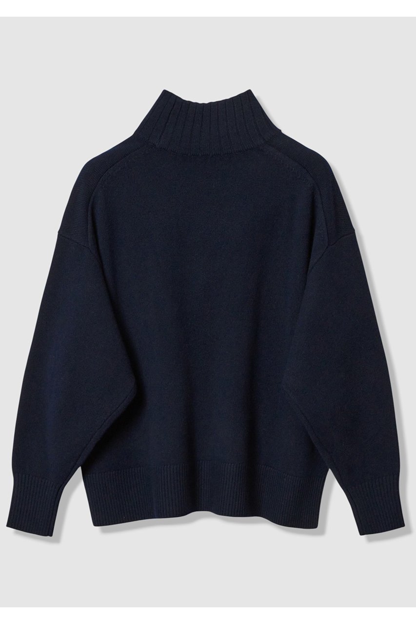 【アルアバイル/allureville】のメリノウールオーバーサイズタートル 人気、トレンドファッション・服の通販 founy(ファニー) 　ファッション　Fashion　レディースファッション　Fashion for Women　トップス・カットソー　Cut & Sew Tops　ニット　Knit Tops & Sweaters　カジュアルプルオーバー・ニットトップス　Pullovers & Knit Tops / Casual Pullovers　なめらか　Smooth, Silky Texture　ショート　Short, Short Length　ハイネック　High Neck, Mock Neck　バランス　Balance, Style Balance　ワイド　Wide, Wide Fit　other-2|ID: prp329100004793183 ipo3291000000036619442