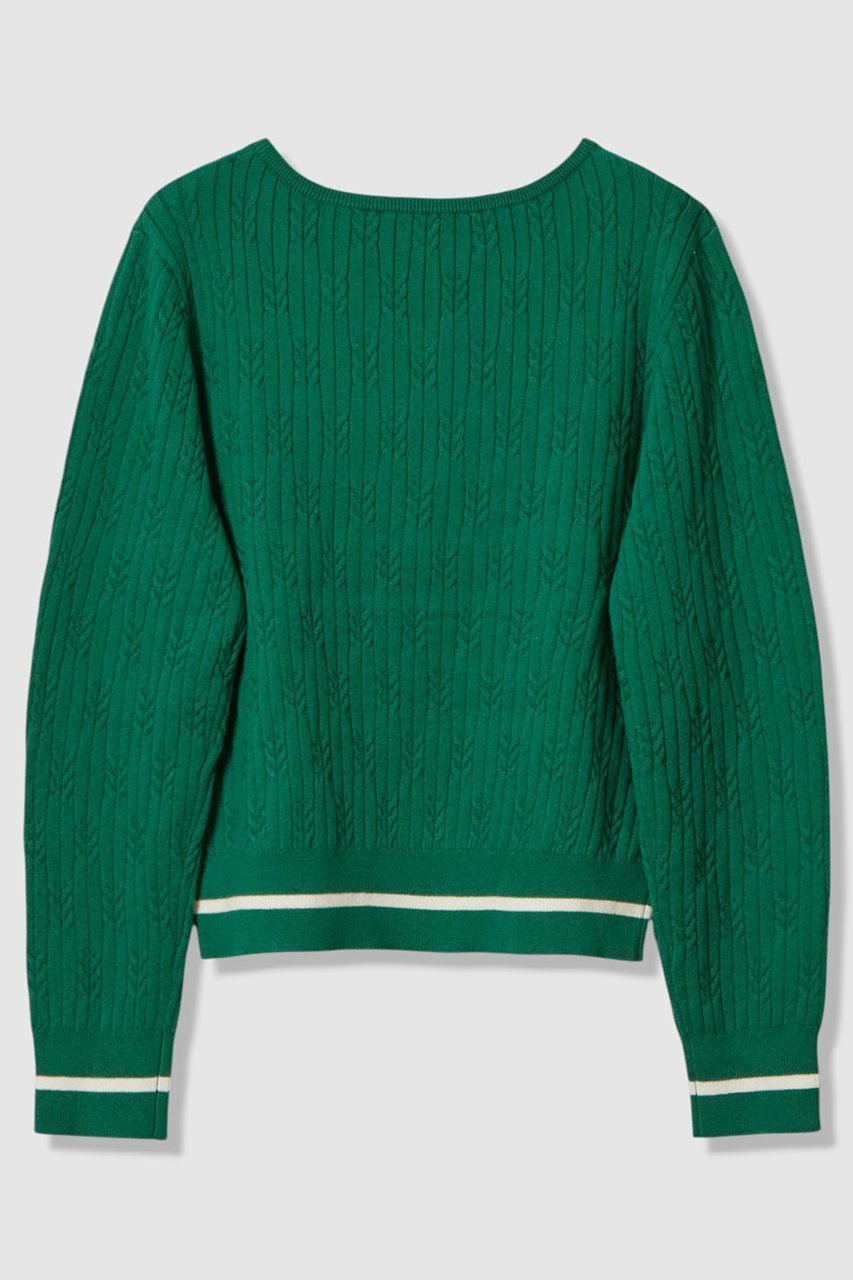 【アルアバイル/allureville】のWミニケーブルプルオーバー 人気、トレンドファッション・服の通販 founy(ファニー) ファッション Fashion レディースファッション Fashion for Women トップス・カットソー Cut & Sew Tops ニット Knit Tops & Sweaters カジュアルプルオーバー・ニットトップス Pullovers & Knit Tops / Casual Pullovers 2026年 2026 インナー Innerwear コンパクト Compact, Small Size エレガント 上品 Elegant 夏 Summer 春 Spring S/S・春夏 SS, Spring/Summer, Warm Season other-2|ID: prp329100004793184 ipo3291000000034778484