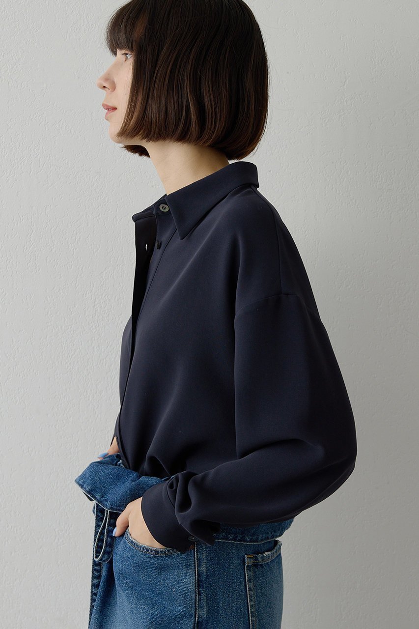 【ウィムガゼット/Whim Gazette】のダブルクロススキッパープルオーバー 人気、トレンドファッション・服の通販 founy(ファニー) ファッション Fashion レディースファッション Fashion for Women トップス・カットソー Cut & Sew Tops シャツ・ブラウス・オフィスカジュアル Elegant Blouses & Button-Ups カジュアルプルオーバー・ニットトップス Pullovers & Knit Tops / Casual Pullovers 2026年 2026 エアリー Airy Texture スキッパー Skipper, Open Collar スリーブ Sleeve, Long Sleeve / Short Sleeve ダブル Double, Double-Breasted バランス Balance, Style Balance ベーシック Basic, Essential リラックス Relax, Relaxed Fit ロング Long, Long-Length エレガント 上品 Elegant 夏 Summer 春 Spring S/S・春夏 SS, Spring/Summer, Warm Season other-2|ID: prp329100004793188 ipo3291000000034778521