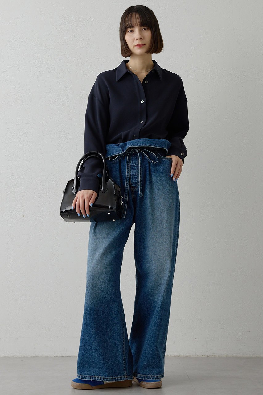 【ウィムガゼット/Whim Gazette】のダブルクロススキッパープルオーバー 人気、トレンドファッション・服の通販 founy(ファニー) ファッション Fashion レディースファッション Fashion for Women トップス・カットソー Cut & Sew Tops シャツ・ブラウス・オフィスカジュアル Elegant Blouses & Button-Ups カジュアルプルオーバー・ニットトップス Pullovers & Knit Tops / Casual Pullovers 2026年 2026 エアリー Airy Texture スキッパー Skipper, Open Collar スリーブ Sleeve, Long Sleeve / Short Sleeve ダブル Double, Double-Breasted バランス Balance, Style Balance ベーシック Basic, Essential リラックス Relax, Relaxed Fit ロング Long, Long-Length エレガント 上品 Elegant 夏 Summer 春 Spring S/S・春夏 SS, Spring/Summer, Warm Season other-5|ID: prp329100004793188 ipo3291000000034778524