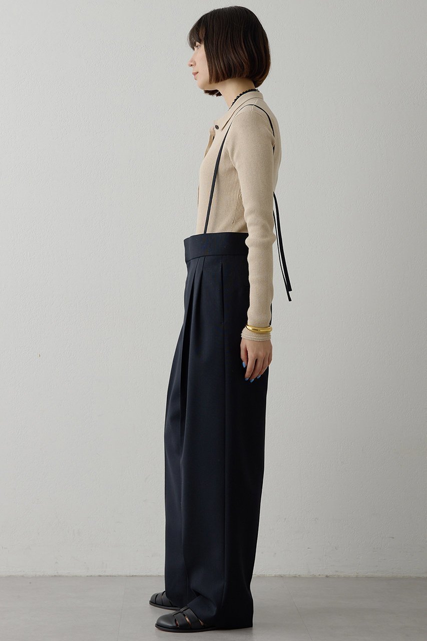 【ウィムガゼット/Whim Gazette】のハイウエストタックパンツ 人気、トレンドファッション・服の通販 founy(ファニー) 　ファッション　Fashion　レディースファッション　Fashion for Women　パンツ　Pants & Trousers　2026年　2026　おすすめ　Recommended / Our Picks　オックス　Oxford Fabric　サスペンダー　Suspenders, Braces　セットアップ　Set-Up, Coordinated Outfit　センター　Center, Center Line　トレンド　Trend, Trending Now　夏　Summer　春　Spring　S/S・春夏　SS, Spring/Summer, Warm Season　other-3|ID: prp329100004793189 ipo3291000000034778532