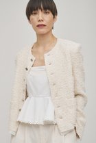 【ウィムガゼット/Whim Gazette】の【GEMINI】ツィードジャケット 人気、トレンドファッション・服の通販 founy(ファニー) ファッション Fashion レディースファッション Fashion for Women アウター Coat / Outerwear Collection レディースジャケット・軽アウター Jackets 2026年 2026 カーディガン Cardigan, Knitwear ジャケット Jacket, Outerwear ストレッチ Stretch, Stretchy Fabric ツイード／ツィード Choker, Choker Necklace ツイード Twill, Twill Weave ロング Long, Long-Length エレガント 上品 Elegant 夏 Summer 春 Spring S/S・春夏 SS, Spring/Summer, Warm Season thumbnail エクリュ|ID: prp329100004793191 ipo3291000000036156940