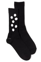 【ユクリ/YUQRI】のPaint Dots ソックス ブラック/ホワイト|ID: prp329100004793192 ipo3291000000034778560