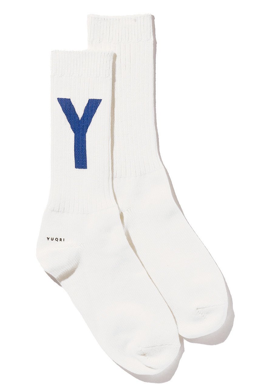 【ユクリ/YUQRI】のPaint Y ソックス インテリア・キッズ・メンズ・レディースファッション・服の通販 founy(ファニー) ファッション Fashion レディースファッション Fashion for Women ソックス&靴下 Socks & Hosiery レッグウェア・ストッキング Legwear & Hosiery ソックス Socks, Hosiery ユニセックス Unisex, Genderless 新作・新入荷 New Arrivals / New In ホワイト/ブルー|ID: prp329100004793193 ipo3291000000034778571