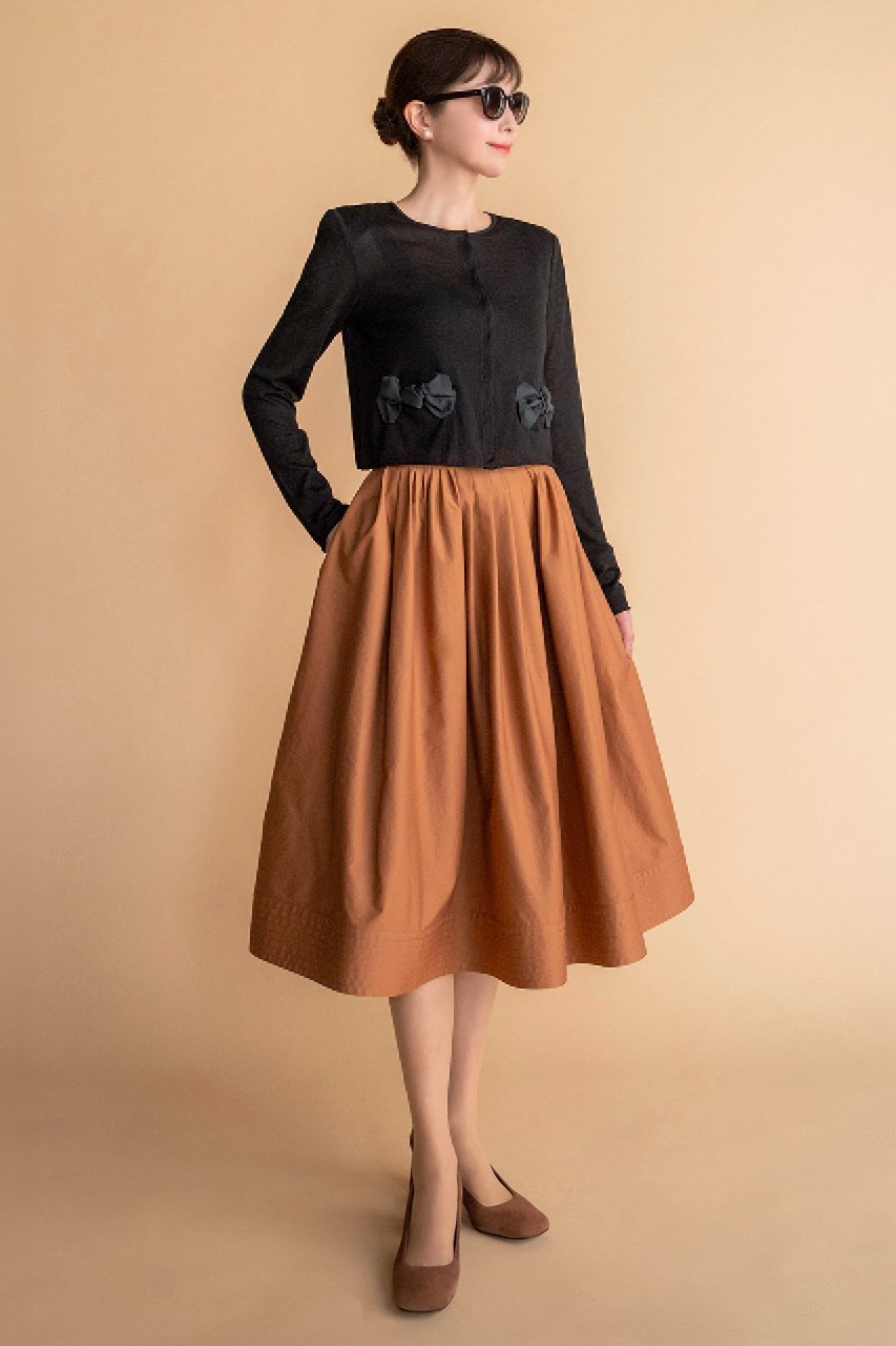 【デイジーリン/DAISY LIN】のSuper Light Cardigan “Lady Lady” 人気、トレンドファッション・服の通販 founy(ファニー) 　ファッション　Fashion　レディースファッション　Fashion for Women　トップス・カットソー　Cut & Sew Tops　ニット　Knit Tops & Sweaters　カーディガン・羽織り　Layered Style Cardigans　エレガント 上品　Elegant　カーディガン　Cardigan, Knitwear　クール　Cool, Chic　コンパクト　Compact, Small Size　シアー　Sheer, See-Through　スマート　Smart, Elegant　タフタ　Taffeta, Structured Fabric　バランス　Balance, Style Balance　フェミニン　Feminine, Girly　ランダム　Random, Irregular　リボン　Ribbon, Bow　ワイド　Wide, Wide Fit　other-6|ID: prp329100004794661 ipo3291000000036949956