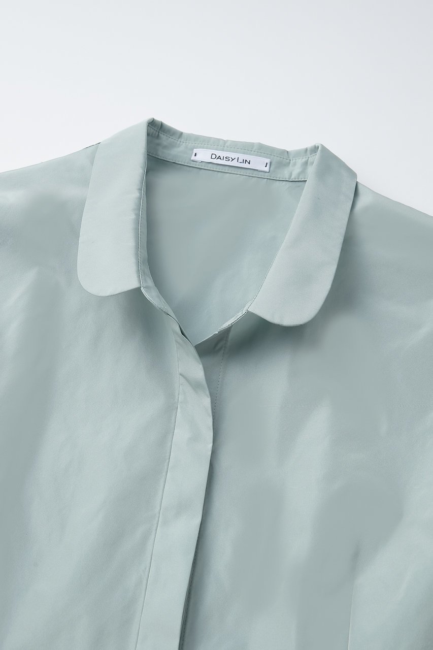 【デイジーリン/DAISY LIN】のWashable Taffeta Blouse”Daisy Puff” 人気、トレンドファッション・服の通販 founy(ファニー) ファッション Fashion レディースファッション Fashion for Women トップス・カットソー Cut & Sew Tops シャツ・ブラウス・オフィスカジュアル Elegant Blouses & Button-Ups ギャザー Gathered, Ruffled スリット Slit, Slit Detail スリーブ Sleeve, Long Sleeve / Short Sleeve バランス Balance, Style Balance フォルム Silhouette, Form ロング Long, Long-Length エレガント 上品 Elegant 新作・新入荷 New Arrivals / New In 洗える Machine Washable other-4|ID: prp329100004794663 ipo3291000000034788086