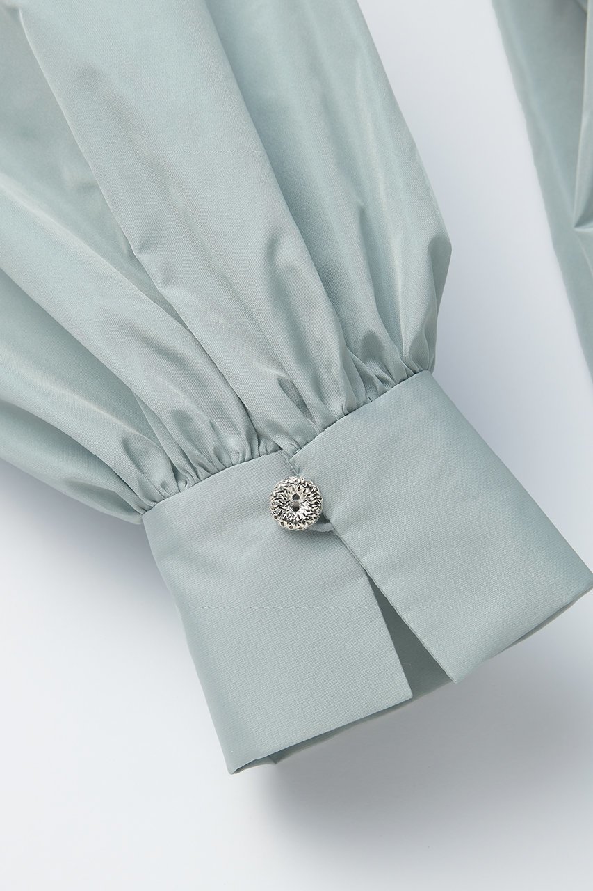 【デイジーリン/DAISY LIN】のWashable Taffeta Blouse”Daisy Puff” 人気、トレンドファッション・服の通販 founy(ファニー) ファッション Fashion レディースファッション Fashion for Women トップス・カットソー Cut & Sew Tops シャツ・ブラウス・オフィスカジュアル Elegant Blouses & Button-Ups ギャザー Gathered, Ruffled スリット Slit, Slit Detail スリーブ Sleeve, Long Sleeve / Short Sleeve バランス Balance, Style Balance フォルム Silhouette, Form ロング Long, Long-Length エレガント 上品 Elegant 洗える Machine Washable other-5|ID: prp329100004794663 ipo3291000000035861510