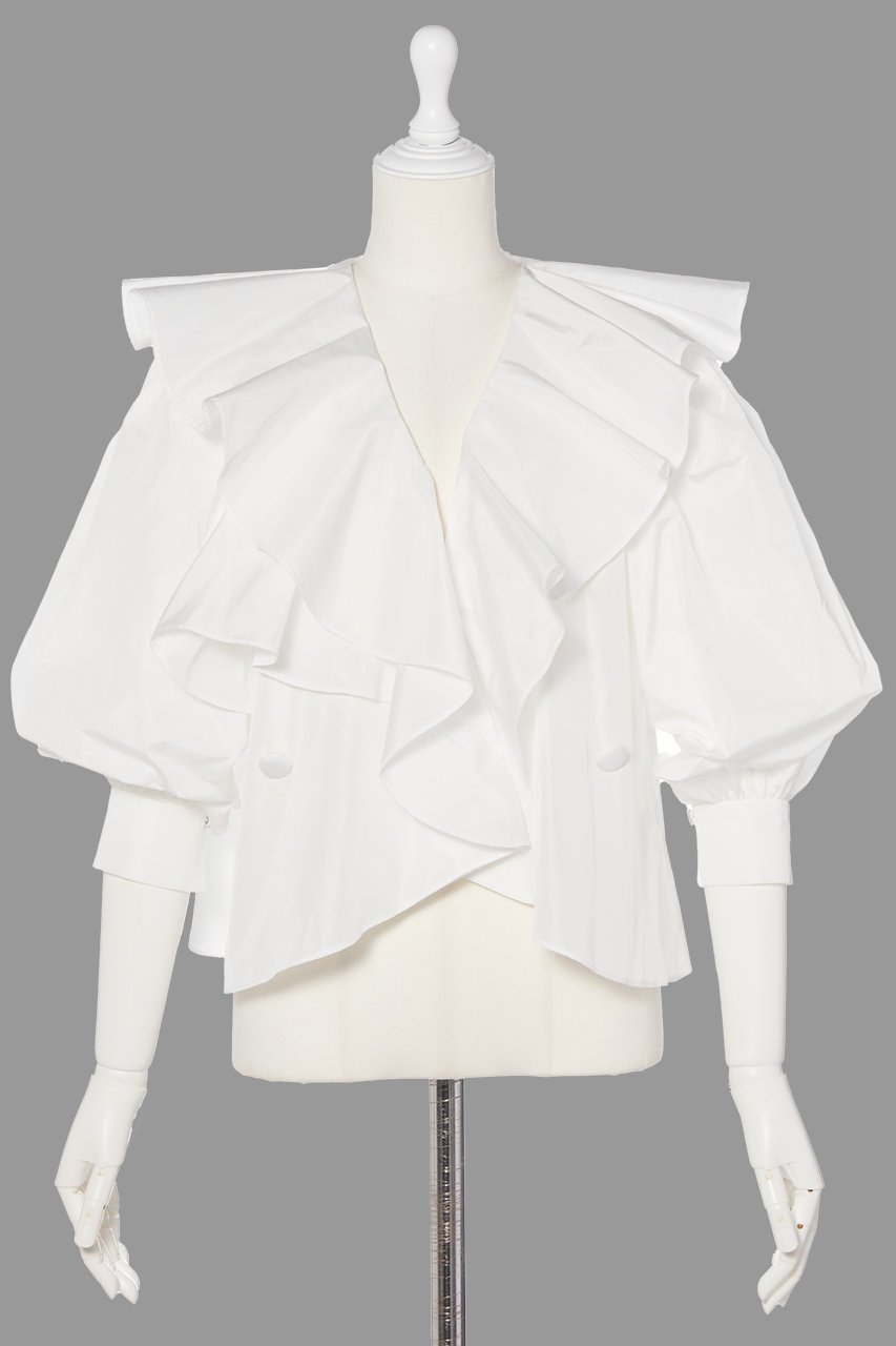 【デイジーリン/DAISY LIN】のGraceful Blouse 人気、トレンドファッション・服の通販 founy(ファニー) ファッション Fashion レディースファッション Fashion for Women トップス・カットソー Cut & Sew Tops シャツ・ブラウス・オフィスカジュアル Elegant Blouses & Button-Ups アシンメトリー Asymmetrical Style カフス Cuff Design クラシック Classic, Timeless Style スリーブ Sleeve, Long Sleeve / Short Sleeve チェック Check, Plaid, Tartan フリル Frill, Ruffle フロント Front, Front Design モダン Modern, Contemporary モノトーン Monotone, Black and White ロング Long, Long-Length エレガント 上品 Elegant 新作・新入荷 New Arrivals / New In 洗える Machine Washable other-2|ID: prp329100004794664 ipo3291000000034788093