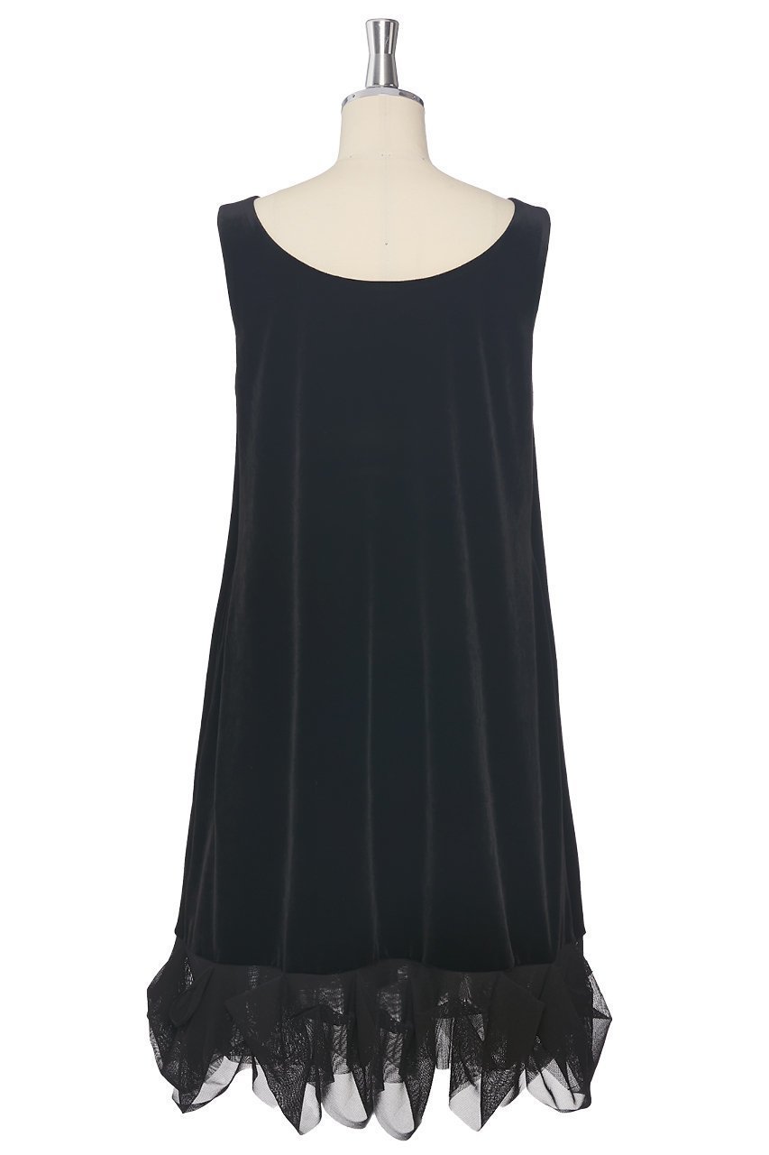 【デイジーリン/DAISY LIN】のDaisy Velour 2WAY Symphony Dress 人気、トレンドファッション・服の通販 founy(ファニー) 　ファッション　Fashion　レディースファッション　Fashion for Women　ワンピース　Dresses　フォーマル・パーティードレス・結婚式用ドレス　Elegant & Casual Dresses　チュニック　Tunic Tops & Dresses　アクセサリー　Fashion Accessories　ウォッシャブル　Machine Washable　洗える　Machine Washable　シンプル　Simple, Minimal　ジュエリー　Jewelry, Accessories　ストレッチ　Stretch, Stretchy Fabric　タートルネック　Turtleneck, High Neck　チュニック　Tunic, Long Top　チュール　Tulip, Tulip Motif　デコルテ　Décolleté, Neckline　フェミニン　Feminine, Girly　ラウンド　Round, Round Neck　エレガント 上品　Elegant　other-2|ID: prp329100004794665 ipo3291000000036022496