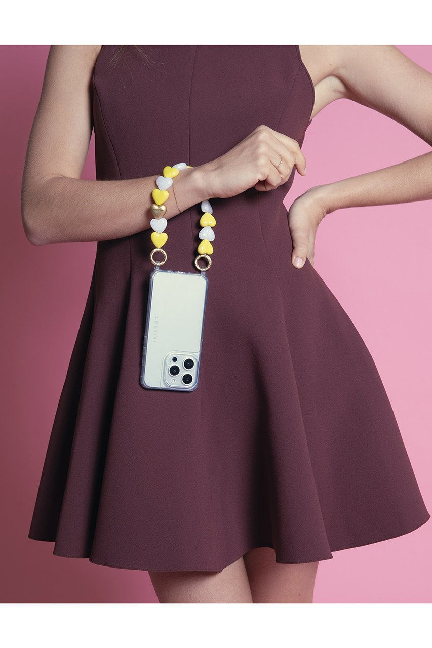 【ルヴィニ パリ/Louvini Paris】のiPhone17 スマホケース CHARLIE 人気、トレンドファッション・服の通販 founy(ファニー) 　ファッション　Fashion　レディースファッション　Fashion for Women　iPhone アイフォーン　iPhone　ユニセックス　Unisex, Genderless　カメラ　Camera Accessories　スマホケース　Smartphone Case　チェーン　Chain, Chain Strap　ラップ　Wrap, Wrap Design　ループ　Loop, Loop Knit　新作・新入荷　New Arrivals / New In　other-2|ID: prp329100004796134 ipo3291000000034796464