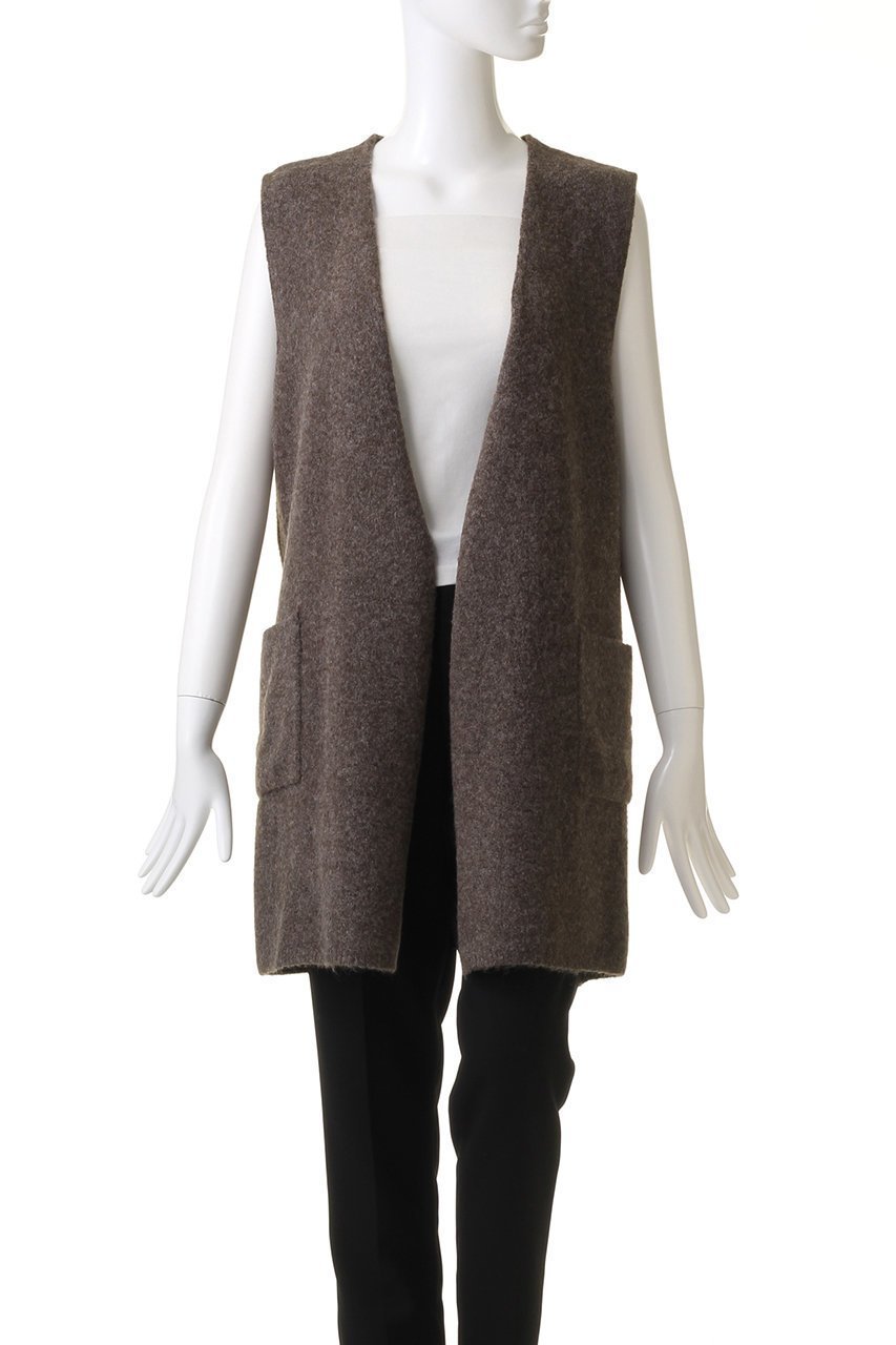 【ミズイロ インド/mizuiro ind】のv neck gilet w/belt ジレ 人気、トレンドファッション・服の通販 founy(ファニー) 　ファッション　Fashion　レディースファッション　Fashion for Women　アウター　Coat / Outerwear Collection　レディースジャケット・軽アウター　Jackets　シンプル　Simple, Minimal　ジャケット　Jacket, Outerwear　ベスト　Vest, Waistcoat　メランジ　Melange, Mixed Yarn　other-7|ID: prp329100004797212 ipo3291000000036042754