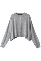 【ミズイロ インド/mizuiro ind】のc/neck short C/D カーディガン l.gray|ID: prp329100004797214 ipo3291000000034805948