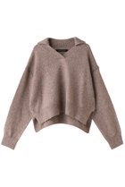 【ミズイロ インド/mizuiro ind】のskipper hand stitch short P/O プルオーバー beige|ID: prp329100004797215 ipo3291000000034805956