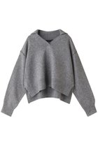 【ミズイロ インド/mizuiro ind】のskipper hand stitch short P/O プルオーバー gray|ID: prp329100004797215 ipo3291000000034805958