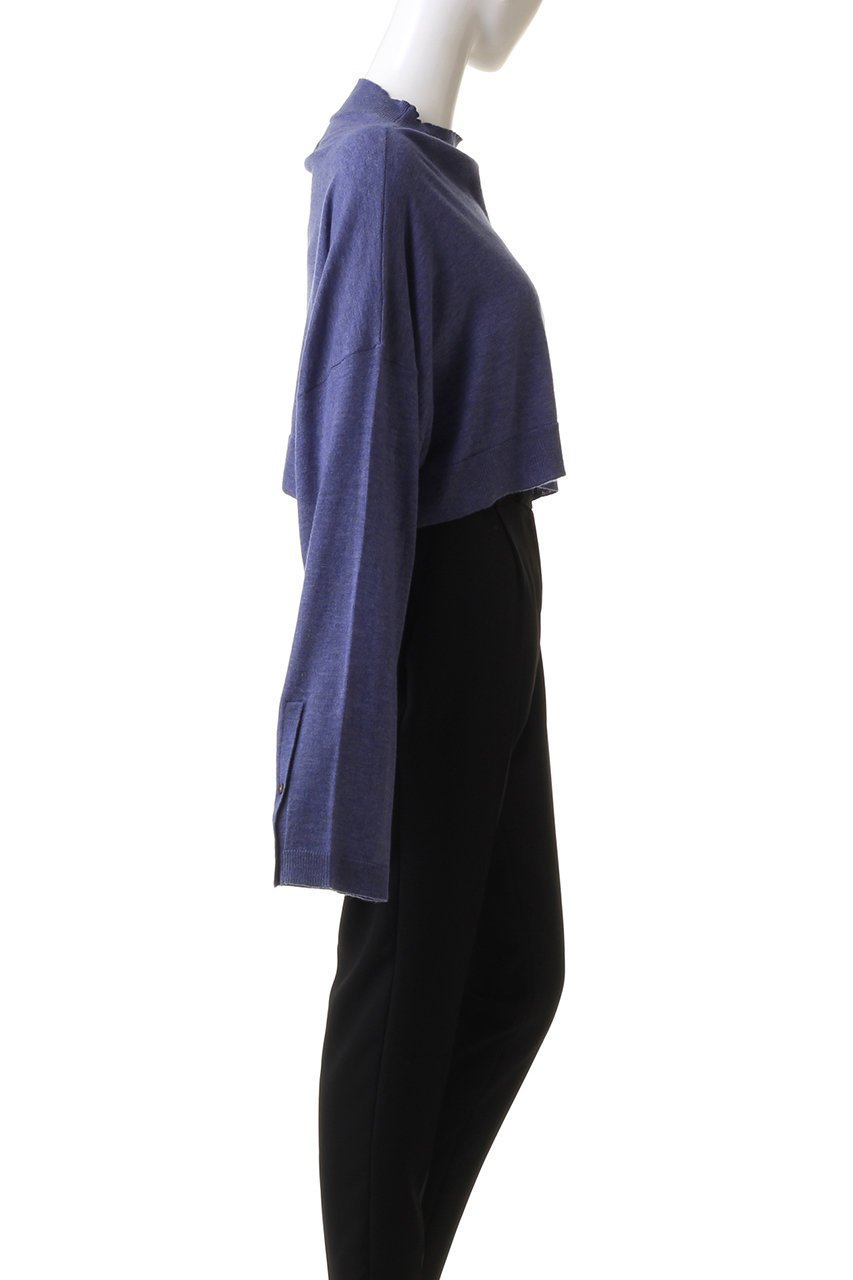 【ミズイロ インド/mizuiro ind】のasymmetry slv PO プルオーバー 人気、トレンドファッション・服の通販 founy(ファニー) ファッション Fashion レディースファッション Fashion for Women トップス・カットソー Cut & Sew Tops ニット Knit Tops & Sweaters カジュアルプルオーバー・ニットトップス Pullovers & Knit Tops / Casual Pullovers ショート Short, Short Length スリーブ Sleeve, Long Sleeve / Short Sleeve 再入荷 Restock / Back in Stock other-3|ID: prp329100004797219 ipo3291000000034805996