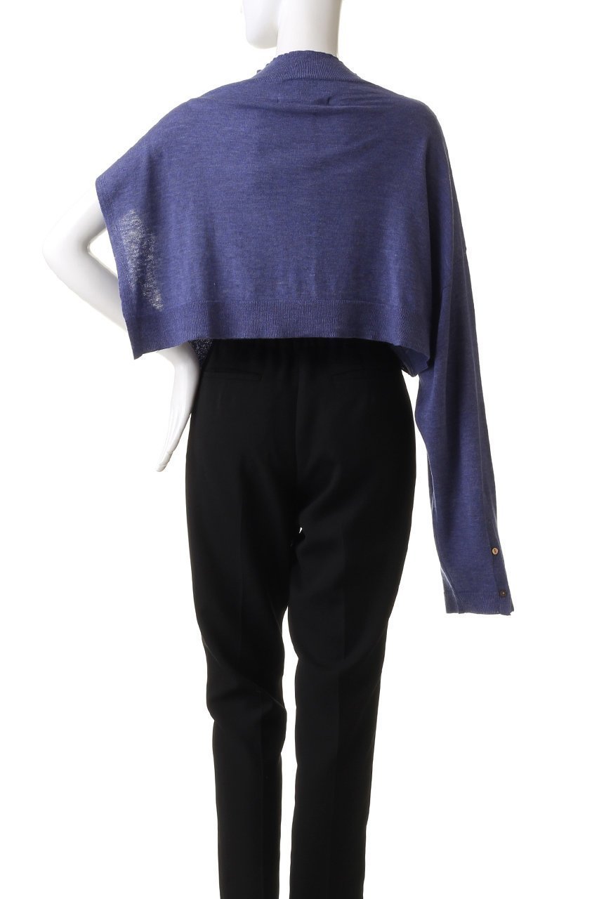 【ミズイロ インド/mizuiro ind】のasymmetry slv PO プルオーバー 人気、トレンドファッション・服の通販 founy(ファニー) ファッション Fashion レディースファッション Fashion for Women トップス・カットソー Cut & Sew Tops ニット Knit Tops & Sweaters カジュアルプルオーバー・ニットトップス Pullovers & Knit Tops / Casual Pullovers ショート Short, Short Length スリーブ Sleeve, Long Sleeve / Short Sleeve 再入荷 Restock / Back in Stock other-4|ID: prp329100004797219 ipo3291000000034805997