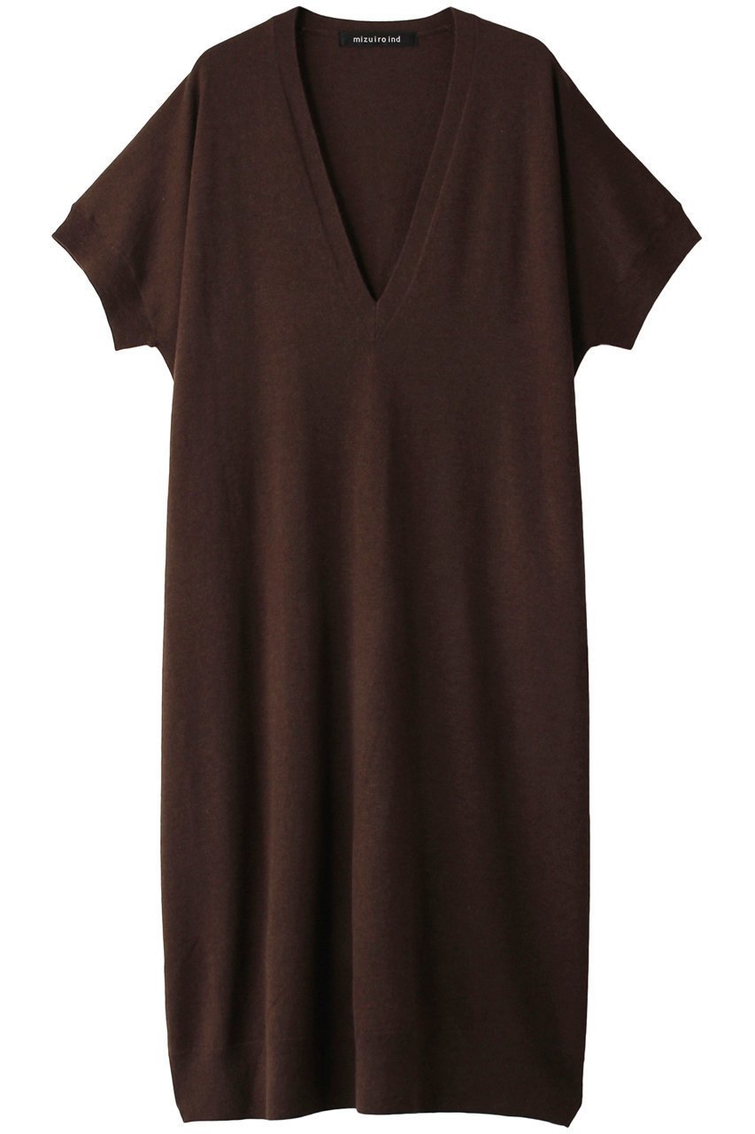 【ミズイロ インド/mizuiro ind】のv/neck french slv long vest ベスト インテリア・キッズ・メンズ・レディースファッション・服の通販 founy(ファニー) ファッション Fashion レディースファッション Fashion for Women トップス・カットソー Cut & Sew Tops ニット Knit Tops & Sweaters ベスト&ジレ / 重ね着スタイル Vests & Gilets カジュアルプルオーバー・ニットトップス Pullovers & Knit Tops / Casual Pullovers シンプル Simple, Minimal ベスト Vest, Waistcoat ロング Long, Long-Length 再入荷 Restock / Back in Stock brown|ID: prp329100004797220 ipo3291000000034806002