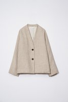 【プリスティン/PRISTINE】のコットンリネンヤク二重織ジャケット 人気、トレンドファッション・服の通販 founy(ファニー) ファッション Fashion レディースファッション Fashion for Women アウター Coat / Outerwear Collection レディースジャケット・軽アウター Jackets シンプル Simple, Minimal ジャケット Jacket, Outerwear スクエア Square, Square Shape リネン Linen, Linen Fabric 人気 Popular, Best Seller 新作・新入荷 New Arrivals / New In |ID:prp329100004797221