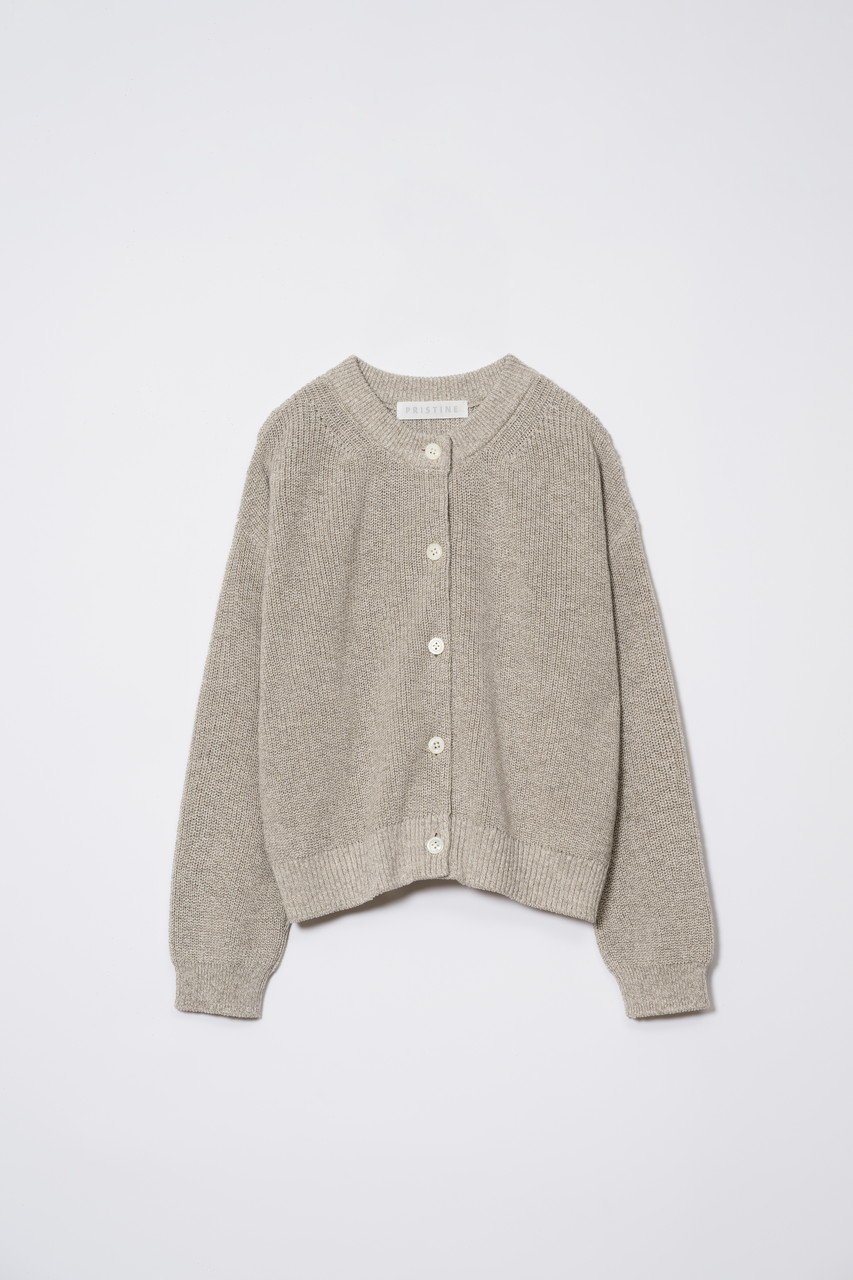 【プリスティン/PRISTINE】のコットンリネンヤク片畦ニットカーデ 人気、トレンドファッション・服の通販 founy(ファニー) ファッション Fashion レディースファッション Fashion for Women トップス・カットソー Cut & Sew Tops ニット Knit Tops & Sweaters カーディガン・羽織り Layered Style Cardigans カーディガン Cardigan, Knitwear コンパクト Compact, Small Size ショール Shawl, Wrap スタンダード Standard, Basic スリーブ Sleeve, Long Sleeve / Short Sleeve バランス Balance, Style Balance ミックス Mix, Mixed Style メランジ Melange, Mixed Yarn リネン Linen, Linen Fabric 人気 Popular, Best Seller 新作・新入荷 New Arrivals / New In 春 Spring 畦 Ribbed Knit other-1|ID: prp329100004797222 ipo3291000000034806016