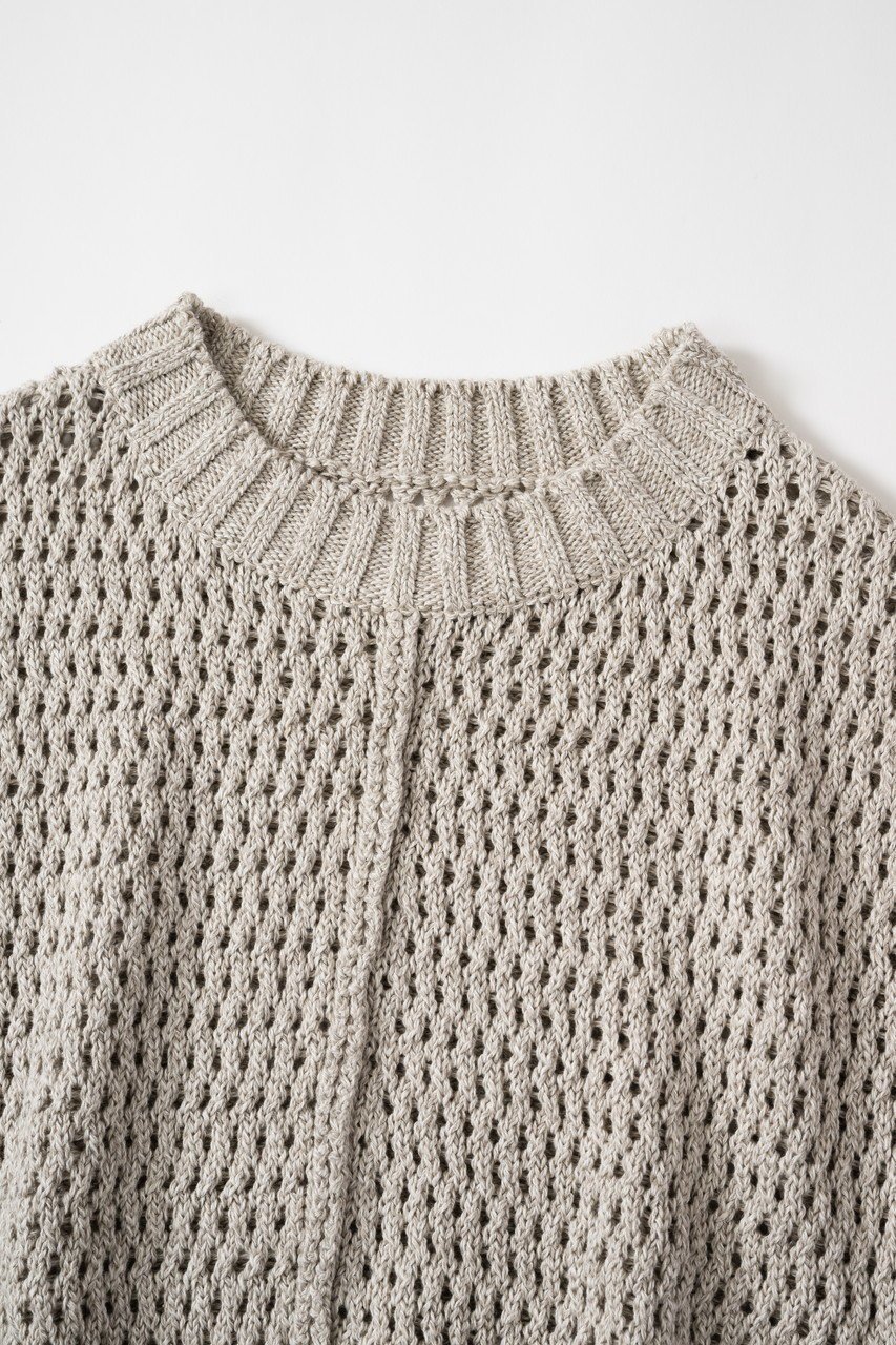 【プリスティン/PRISTINE】のコットンリネンヤク透かし編みベスト 人気、トレンドファッション・服の通販 founy(ファニー) ファッション Fashion レディースファッション Fashion for Women トップス・カットソー Cut & Sew Tops ニット Knit Tops & Sweaters ベスト&ジレ / 重ね着スタイル Vests & Gilets カジュアルプルオーバー・ニットトップス Pullovers & Knit Tops / Casual Pullovers カットソー Cut and Sewn Top シンプル Simple, Minimal センター Center, Center Line タートル Turtleneck, Turtle Collar ベスト Vest, Waistcoat ミックス Mix, Mixed Style メッシュ Mesh, Net Fabric メランジ Melange, Mixed Yarn リネン Linen, Linen Fabric 人気 Popular, Best Seller 半袖 Short Sleeve, Half Sleeve 新作・新入荷 New Arrivals / New In 透かし Cut-Out, Lacework 長袖 Long Sleeve, Full Sleeve other-2|ID: prp329100004797223 ipo3291000000034806025