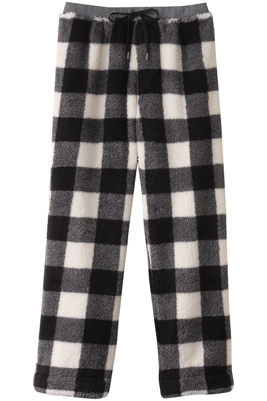 【キッドブルー/KID BLUE】の24シャギーギンガムボトム インテリア・キッズ・メンズ・レディースファッション・服の通販 founy(ファニー) ファッション Fashion レディースファッション Fashion for Women ガウン Gown, Robe ギンガム Gingham, Gingham Fabric セットアップ Set-Up, Coordinated Outfit チェック Check, Plaid, Tartan パジャマ Pajamas, Sleepwear モコモコ Fuzzy, Fluffy ロング Long, Long-Length 人気 Popular, Best Seller 再入荷 Restock / Back in Stock A/W・秋冬 Autumn/Winter ブラック|ID: prp329100004797224 ipo3291000000034806034