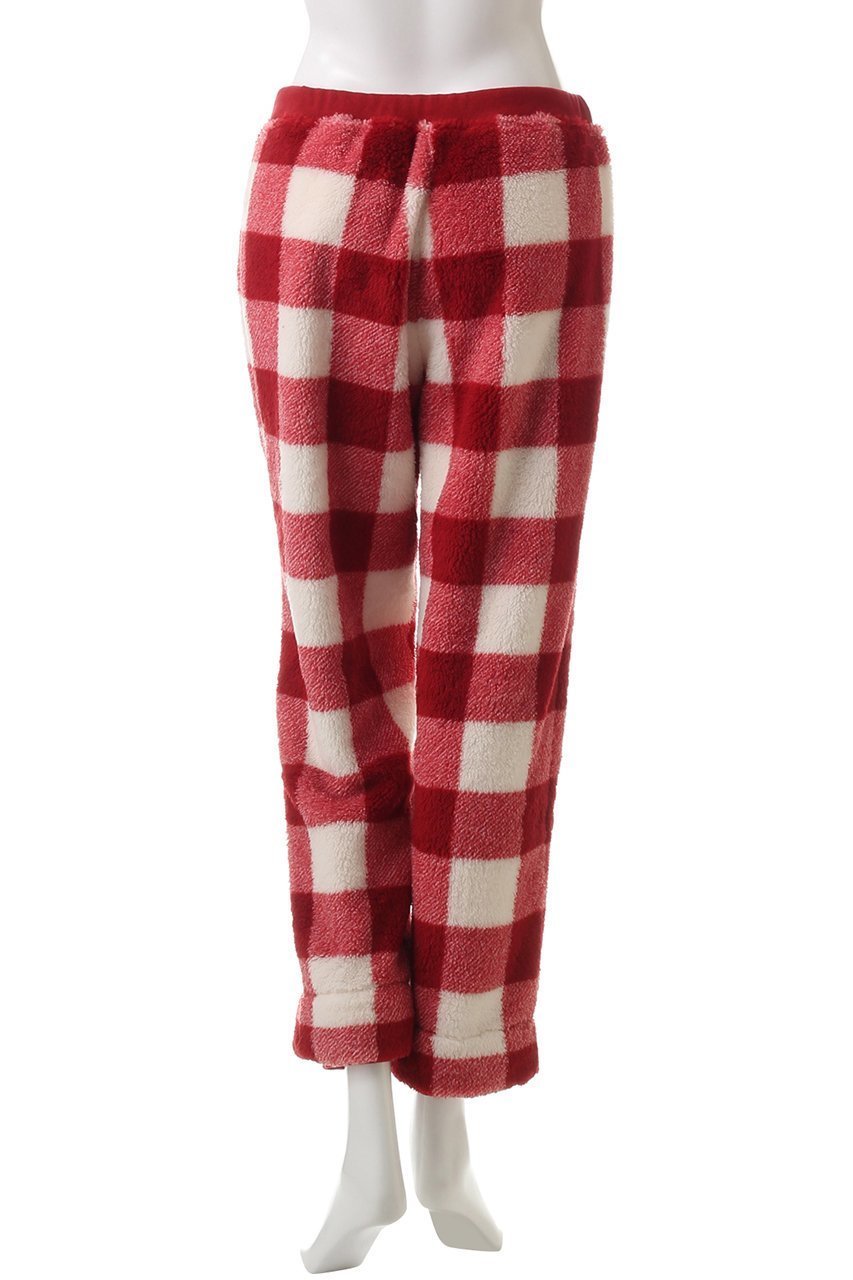 【キッドブルー/KID BLUE】の24シャギーギンガムボトム 人気、トレンドファッション・服の通販 founy(ファニー) 　ファッション　Fashion　レディースファッション　Fashion for Women　ガウン　Gown, Robe　ギンガム　Gingham, Gingham Fabric　セットアップ　Set-Up, Coordinated Outfit　チェック　Check, Plaid, Tartan　パジャマ　Pajamas, Sleepwear　モコモコ　Fuzzy, Fluffy　ロング　Long, Long-Length　人気　Popular, Best Seller　A/W・秋冬　Autumn/Winter　other-4|ID: prp329100004797224 ipo3291000000035494442