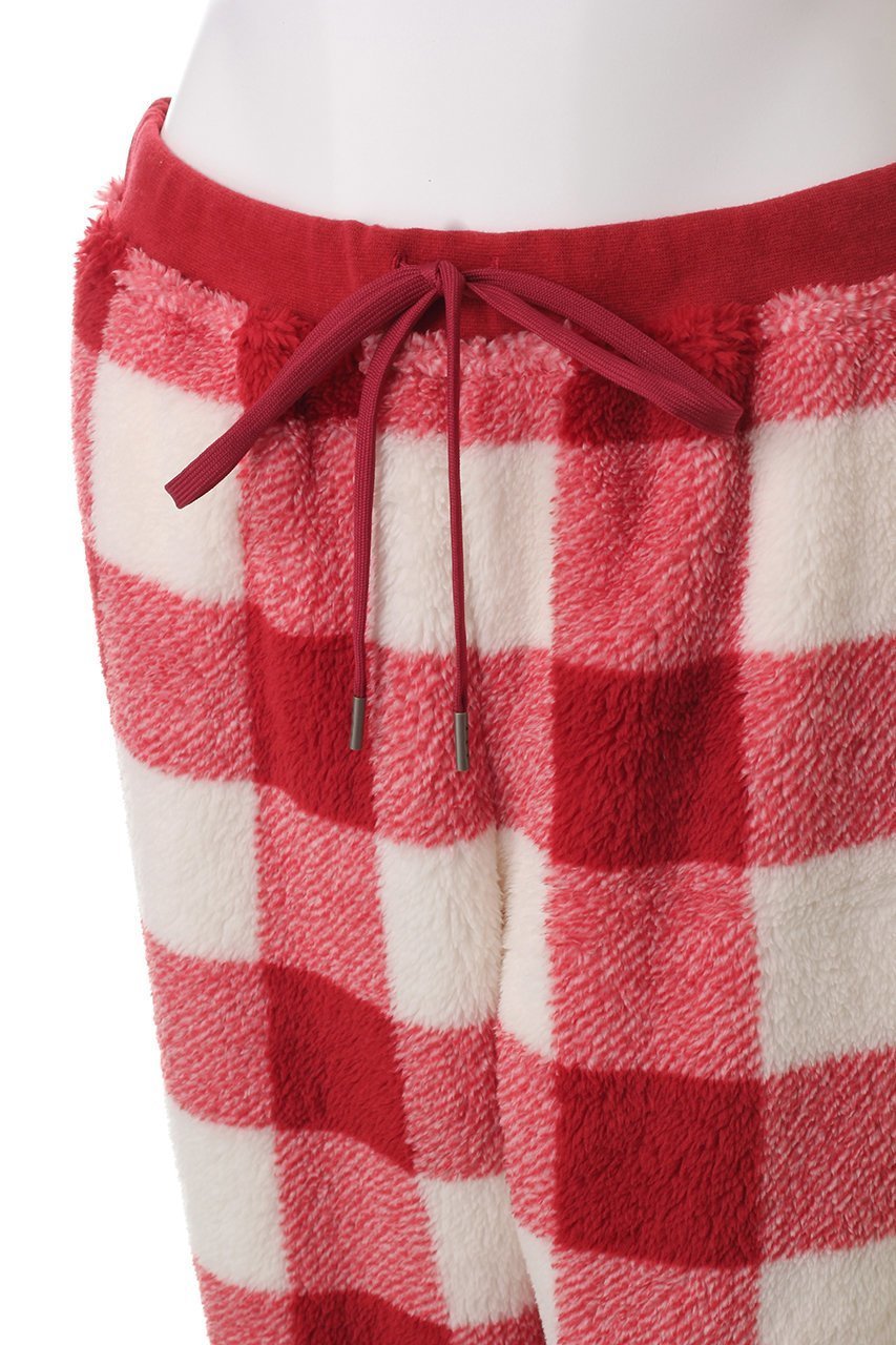 【キッドブルー/KID BLUE】の24シャギーギンガムボトム 人気、トレンドファッション・服の通販 founy(ファニー) 　ファッション　Fashion　レディースファッション　Fashion for Women　ガウン　Gown, Robe　ギンガム　Gingham, Gingham Fabric　セットアップ　Set-Up, Coordinated Outfit　チェック　Check, Plaid, Tartan　パジャマ　Pajamas, Sleepwear　モコモコ　Fuzzy, Fluffy　ロング　Long, Long-Length　人気　Popular, Best Seller　A/W・秋冬　Autumn/Winter　other-5|ID: prp329100004797224 ipo3291000000035494446