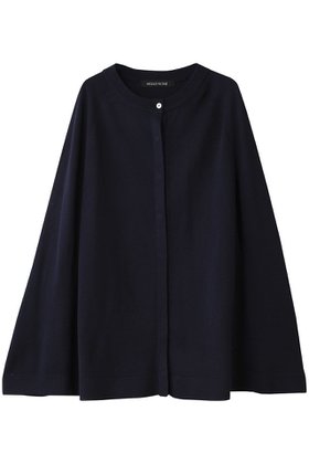【ミズイロ インド/mizuiro ind】 high gauge cape tunic C/D カーディガン人気、トレンドファッション・服の通販 founy(ファニー) ファッション Fashion レディースファッション Fashion for Women トップス・カットソー Cut & Sew Tops ニット Knit Tops & Sweaters カーディガン・羽織り Layered Style Cardigans カーディガン Cardigan, Knitwear ノースリーブ Sleeveless, No-Sleeve パーティ Party, Party Style フレア Flare, Flared エレガント 上品 Elegant 再入荷 Restock / Back in Stock |ID:prp329100004797225
