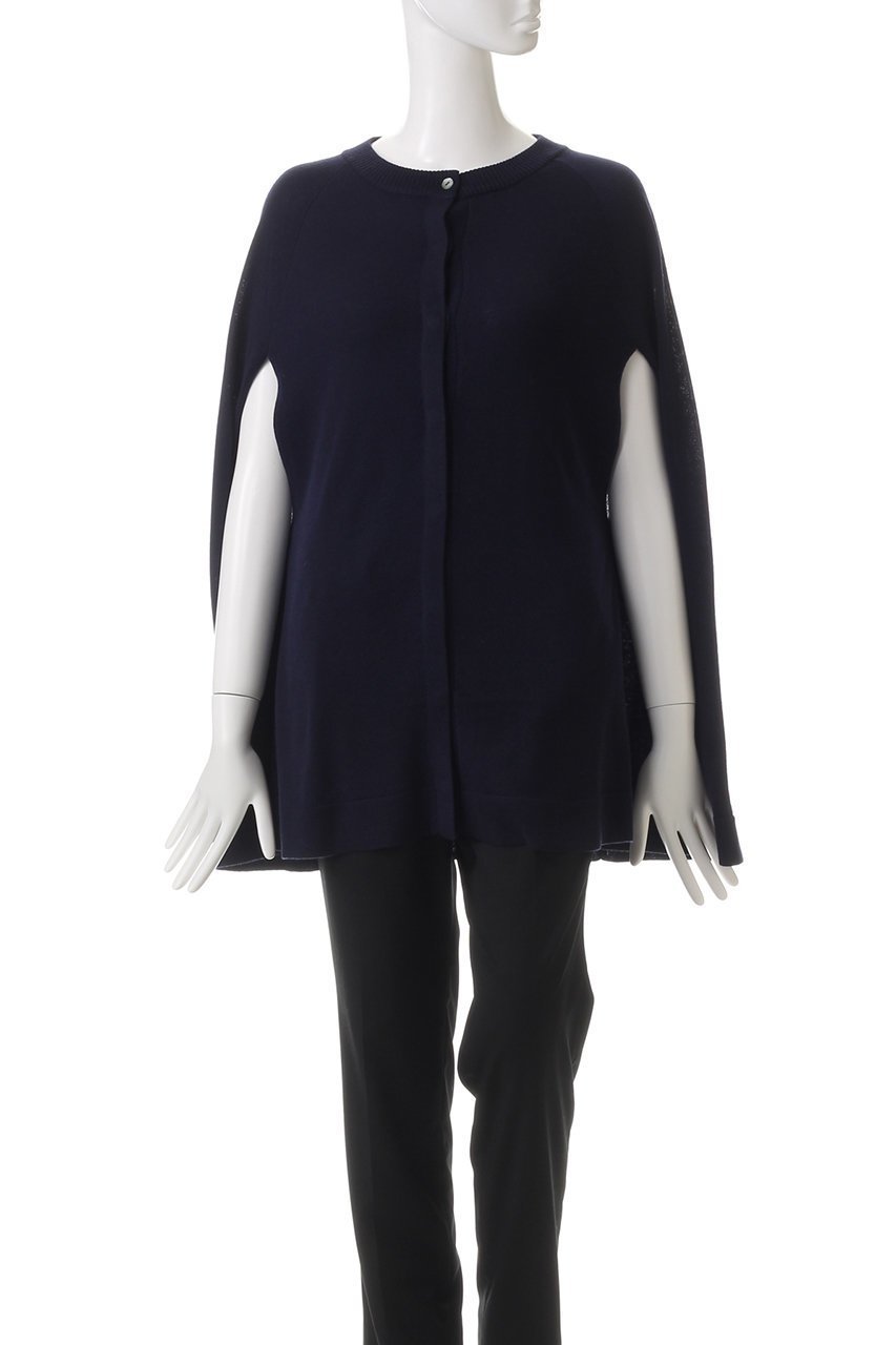 【ミズイロ インド/mizuiro ind】のhigh gauge cape tunic C/D カーディガン 人気、トレンドファッション・服の通販 founy(ファニー) ファッション Fashion レディースファッション Fashion for Women トップス・カットソー Cut & Sew Tops ニット Knit Tops & Sweaters カーディガン・羽織り Layered Style Cardigans カーディガン Cardigan, Knitwear ノースリーブ Sleeveless, No-Sleeve パーティ Party, Party Style フレア Flare, Flared エレガント 上品 Elegant 再入荷 Restock / Back in Stock other-2|ID: prp329100004797225 ipo3291000000034806069