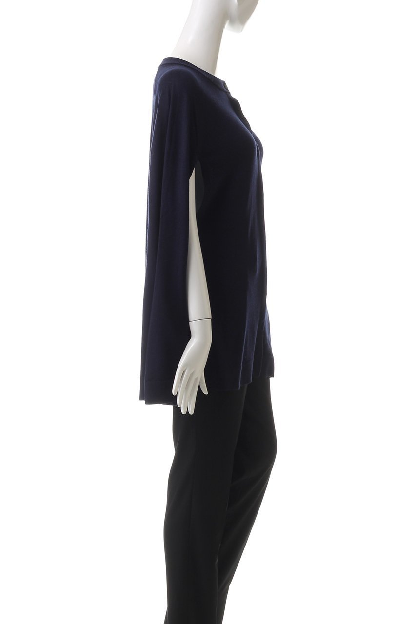【ミズイロ インド/mizuiro ind】のhigh gauge cape tunic C/D カーディガン 人気、トレンドファッション・服の通販 founy(ファニー) ファッション Fashion レディースファッション Fashion for Women トップス・カットソー Cut & Sew Tops ニット Knit Tops & Sweaters カーディガン・羽織り Layered Style Cardigans カーディガン Cardigan, Knitwear ノースリーブ Sleeveless, No-Sleeve パーティ Party, Party Style フレア Flare, Flared エレガント 上品 Elegant 再入荷 Restock / Back in Stock other-3|ID: prp329100004797225 ipo3291000000034806070