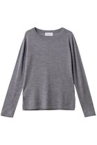 【ガリャルダガランテ/GALLARDAGALANTE】の【HERITANOVUM】ライトウールクルーニット グレー|ID: prp329100004797226 ipo3291000000034806075