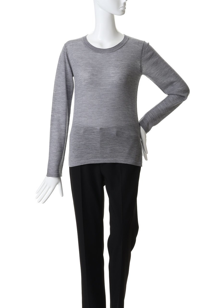 【ガリャルダガランテ/GALLARDAGALANTE】の【HERITANOVUM】ライトウールクルーニット 人気、トレンドファッション・服の通販 founy(ファニー) 　ファッション　Fashion　レディースファッション　Fashion for Women　トップス・カットソー　Cut & Sew Tops　ニット　Knit Tops & Sweaters　カジュアルプルオーバー・ニットトップス　Pullovers & Knit Tops / Casual Pullovers　インナー　Innerwear　カーディガン　Cardigan, Knitwear　シンプル　Simple, Minimal　ジャケット　Jacket, Outerwear　ベーシック　Basic, Essential　other-2|ID: prp329100004797226 ipo3291000000035861603