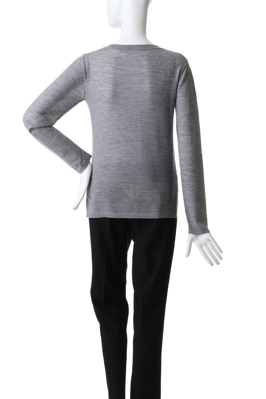 【ガリャルダガランテ/GALLARDAGALANTE】の【HERITANOVUM】ライトウールクルーニット 人気、トレンドファッション・服の通販 founy(ファニー) 　ファッション　Fashion　レディースファッション　Fashion for Women　トップス・カットソー　Cut & Sew Tops　ニット　Knit Tops & Sweaters　カジュアルプルオーバー・ニットトップス　Pullovers & Knit Tops / Casual Pullovers　インナー　Innerwear　カーディガン　Cardigan, Knitwear　シンプル　Simple, Minimal　ジャケット　Jacket, Outerwear　ベーシック　Basic, Essential　other-4|ID: prp329100004797226 ipo3291000000035861605