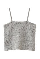 【エブール/ebure】のブライトヤーンジャカード ニットビスチェ グレー|ID: prp329100004797230 ipo3291000000035861623