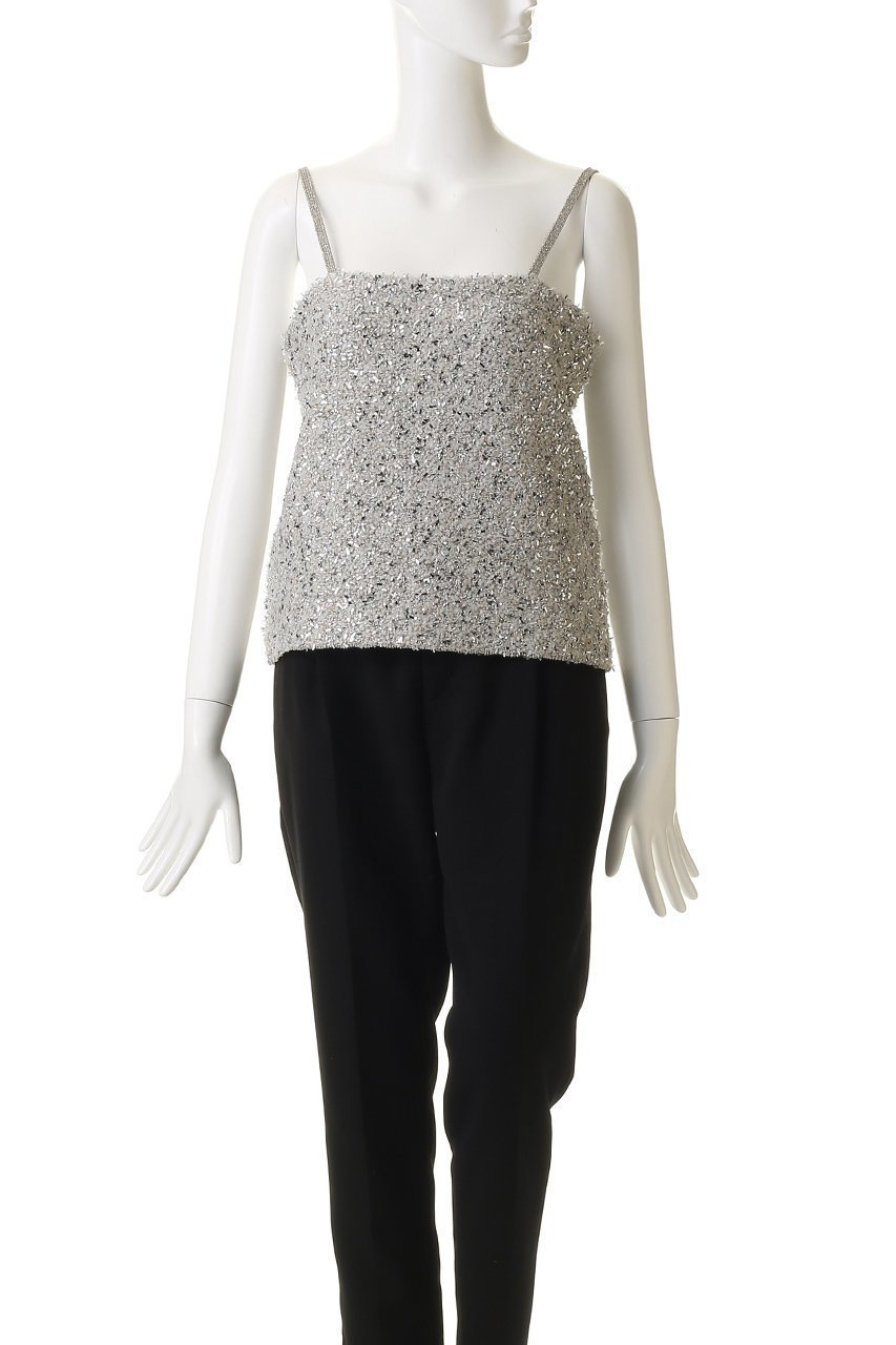 【エブール/ebure】のブライトヤーンジャカード ニットビスチェ 人気、トレンドファッション・服の通販 founy(ファニー) 　ファッション　Fashion　レディースファッション　Fashion for Women　トップス・カットソー　Cut & Sew Tops　ニット　Knit Tops & Sweaters　カジュアルプルオーバー・ニットトップス　Pullovers & Knit Tops / Casual Pullovers　ビスチェ　Bustiers & Corset Tops / Layered Bustier Style　2026年　2026　おすすめ　Recommended / Our Picks　ジャカード／ジャガード　Jacquard, Woven Pattern　タートルネック　Turtleneck, High Neck　ツイード　Twill, Twill Weave　ビスチェ　Bustier, Corset Top　ラップ　Wrap, Wrap Design　夏　Summer　春　Spring　S/S・春夏　SS, Spring/Summer, Warm Season　other-2|ID: prp329100004797230 ipo3291000000035861624