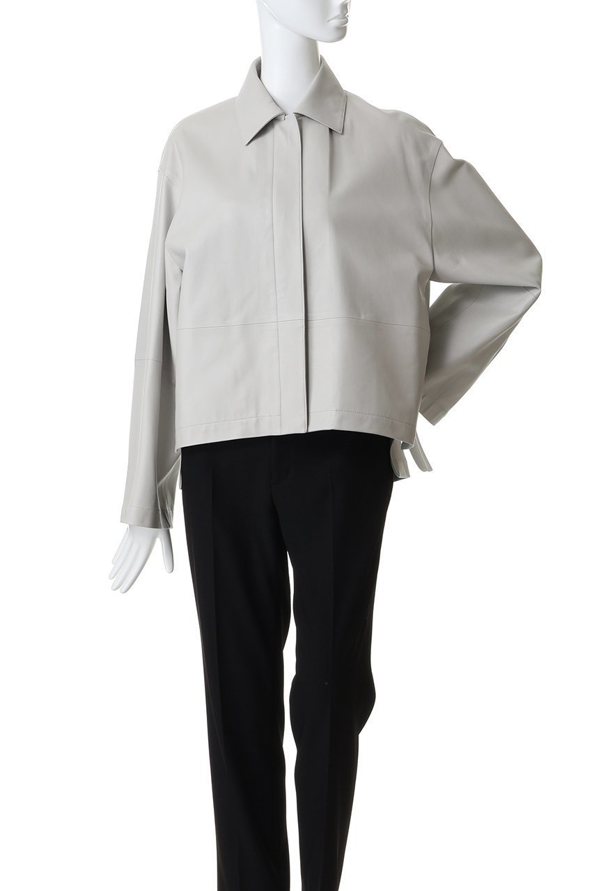 【エブール/ebure】のソフトレザー シャツブルゾン 人気、トレンドファッション・服の通販 founy(ファニー) ファッション Fashion レディースファッション Fashion for Women アウター Coat / Outerwear Collection レディースジャケット・軽アウター Jackets ブルゾンジャケット・スポーティアウター Blouson Jackets 2026年 2026 ジャケット Jacket, Outerwear フォルム Silhouette, Form ブルゾン Blouson, Bomber Jacket 夏 Summer 春 Spring S/S・春夏 SS, Spring/Summer, Warm Season other-2|ID: prp329100004797241 ipo3291000000034806182