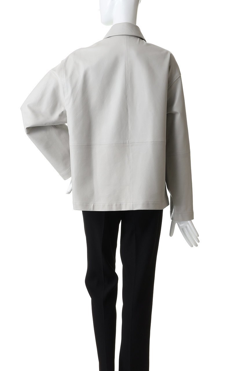 【エブール/ebure】のソフトレザー シャツブルゾン 人気、トレンドファッション・服の通販 founy(ファニー) 　ファッション　Fashion　レディースファッション　Fashion for Women　アウター　Coat / Outerwear Collection　レディースジャケット・軽アウター　Jackets　ブルゾンジャケット・スポーティアウター　Blouson Jackets　2026年　2026　ジャケット　Jacket, Outerwear　フォルム　Silhouette, Form　ブルゾン　Blouson, Bomber Jacket　夏　Summer　春　Spring　S/S・春夏　SS, Spring/Summer, Warm Season　other-4|ID: prp329100004797241 ipo3291000000036137856