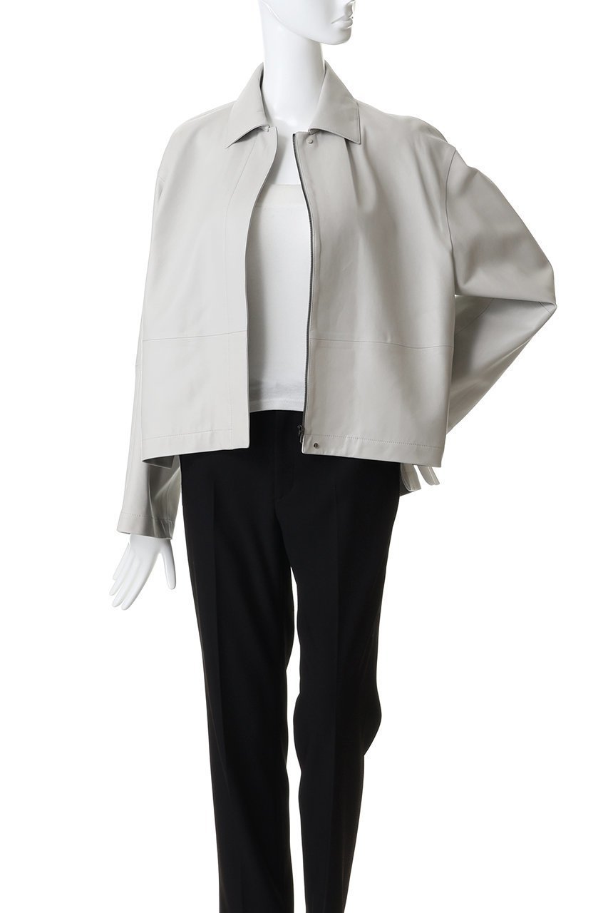 【エブール/ebure】のソフトレザー シャツブルゾン 人気、トレンドファッション・服の通販 founy(ファニー) 　ファッション　Fashion　レディースファッション　Fashion for Women　アウター　Coat / Outerwear Collection　レディースジャケット・軽アウター　Jackets　ブルゾンジャケット・スポーティアウター　Blouson Jackets　2026年　2026　ジャケット　Jacket, Outerwear　フォルム　Silhouette, Form　ブルゾン　Blouson, Bomber Jacket　夏　Summer　春　Spring　S/S・春夏　SS, Spring/Summer, Warm Season　other-7|ID: prp329100004797241 ipo3291000000036137859